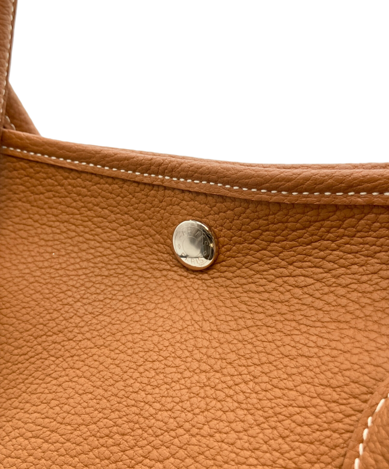 中古・古着通販】HERMES (エルメス) ガーデンパーティPM/ゴールド