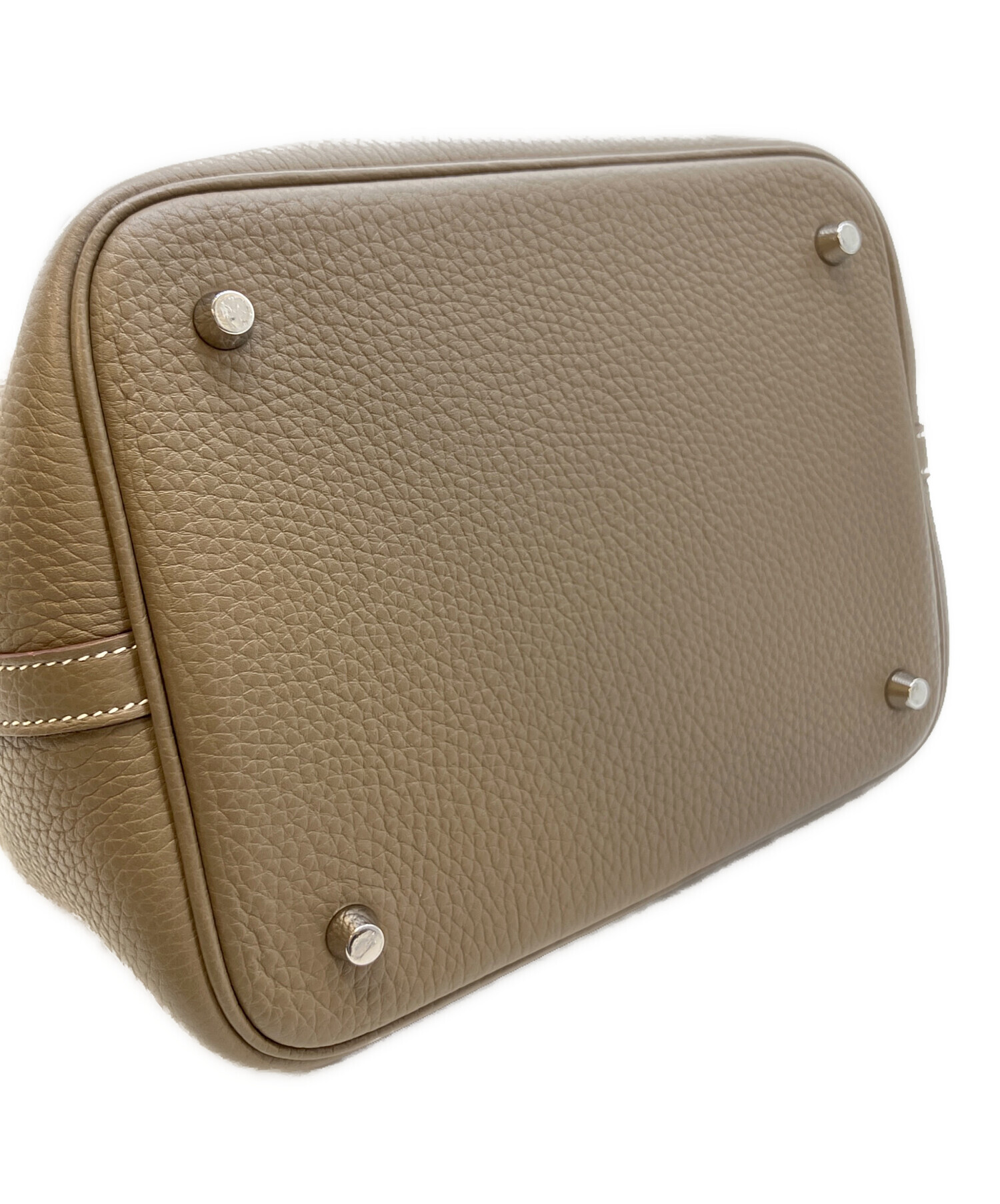 中古・古着通販】HERMES (エルメス) ピコタンロックMM/エトゥープ