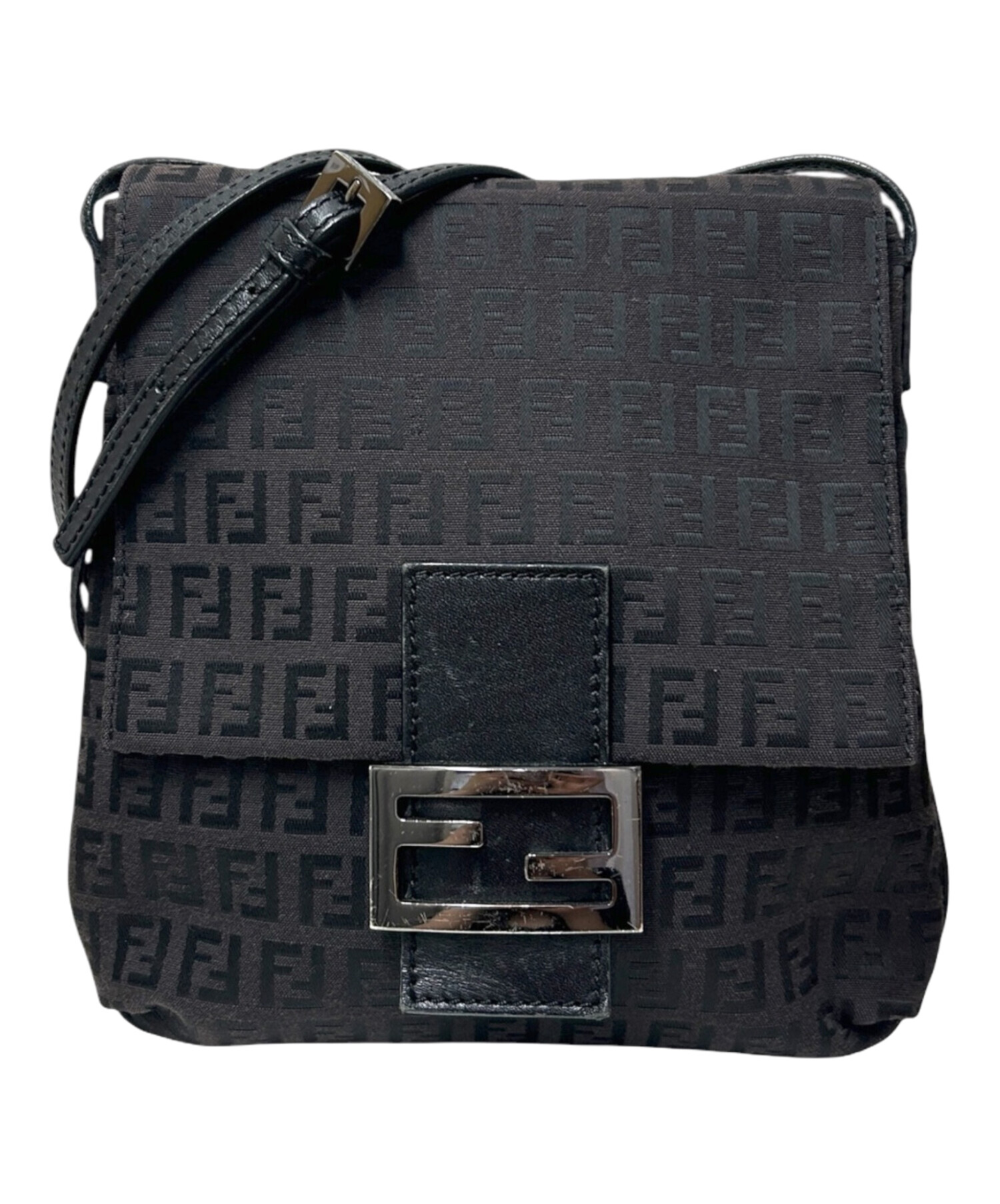 中古・古着通販】FENDI (フェンディ) ショルダーバッグ ブラック