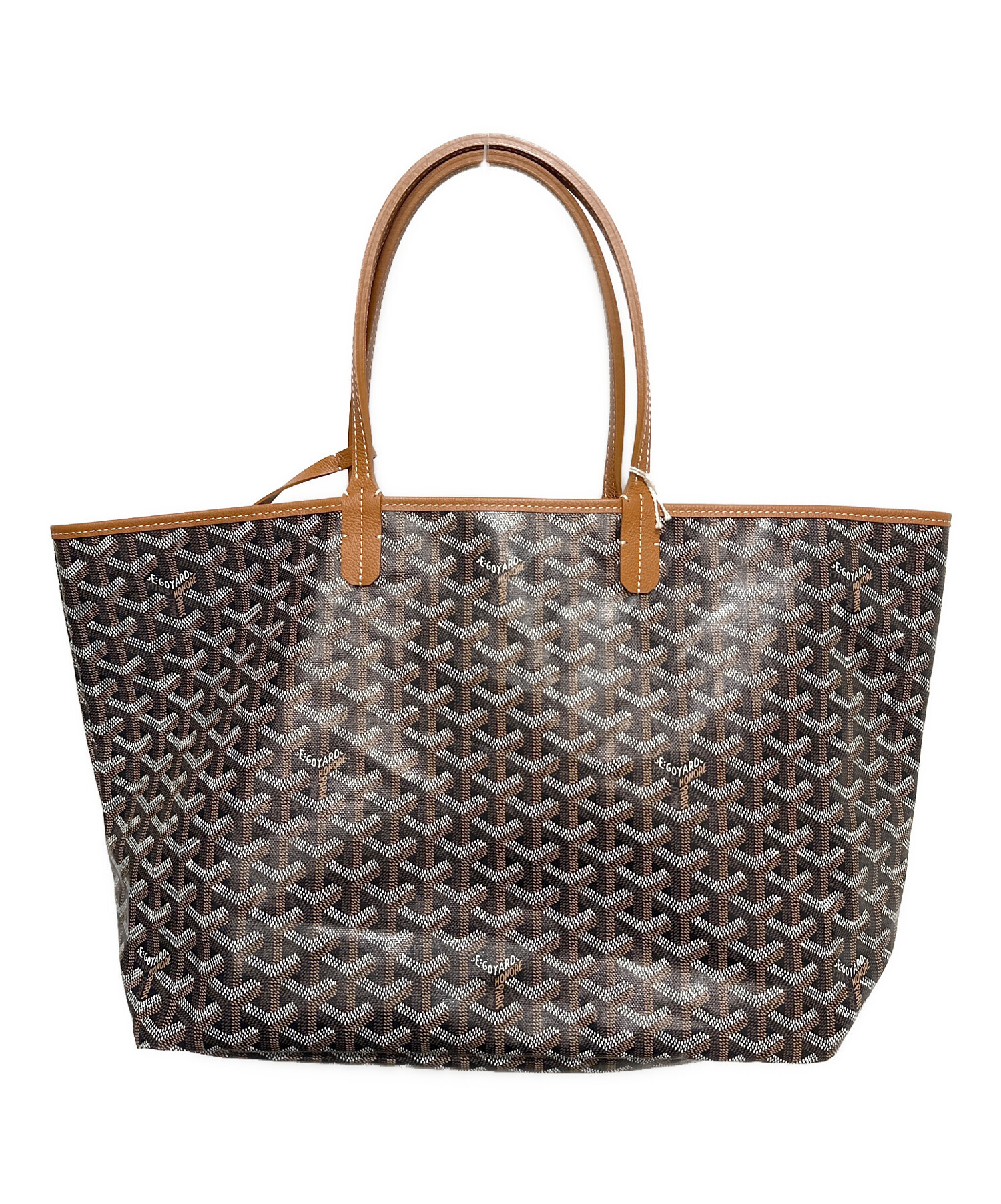 Goyard Paris サンルイ PM グレー ブラウン ゴヤール 中古・古着通販】GOYARD (ゴヤール) サンルイPM ブラウン サイズ:PM