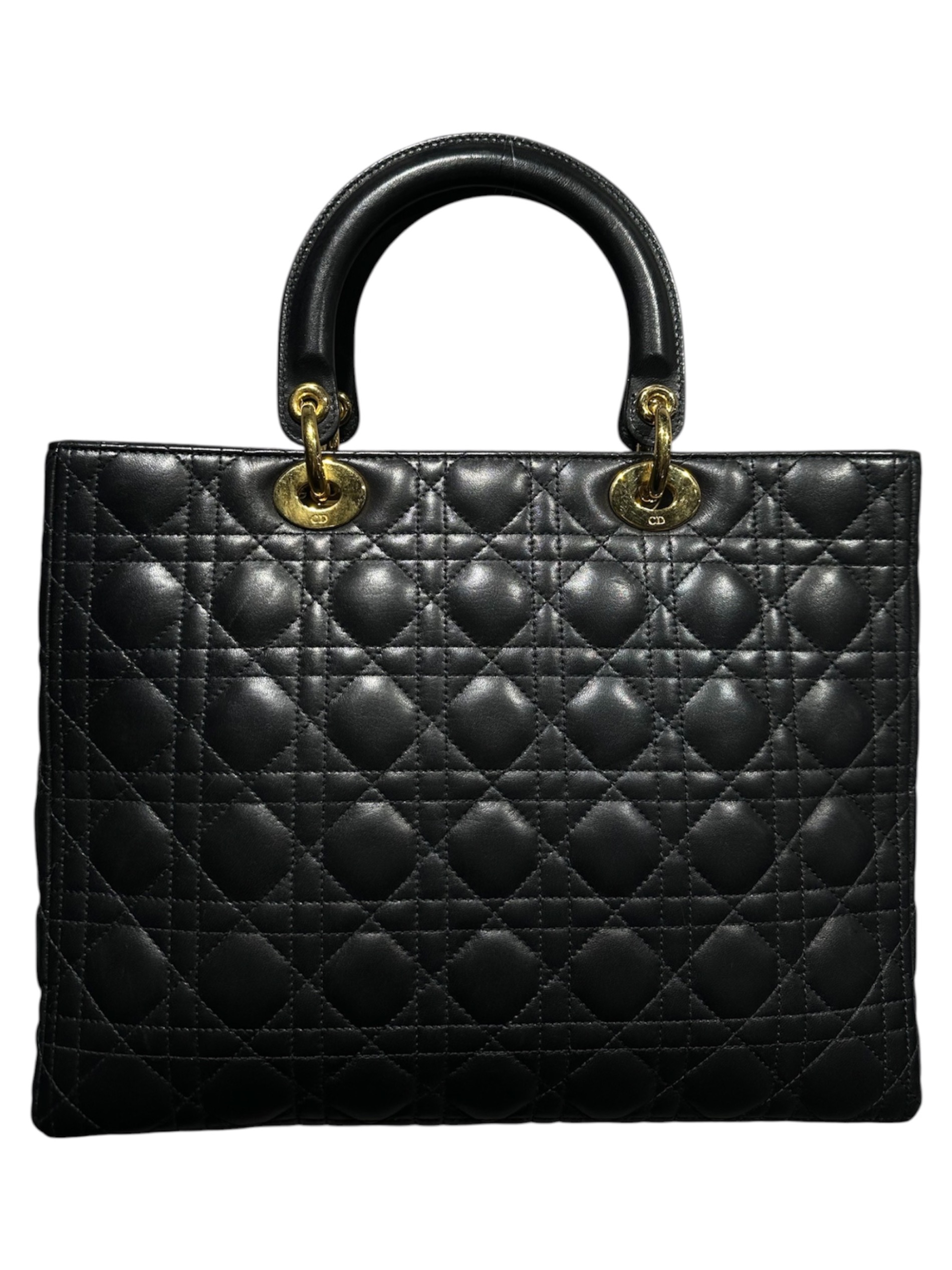 B品】Dior レディディオール ハンドバッグ ラージ 【公式通販】