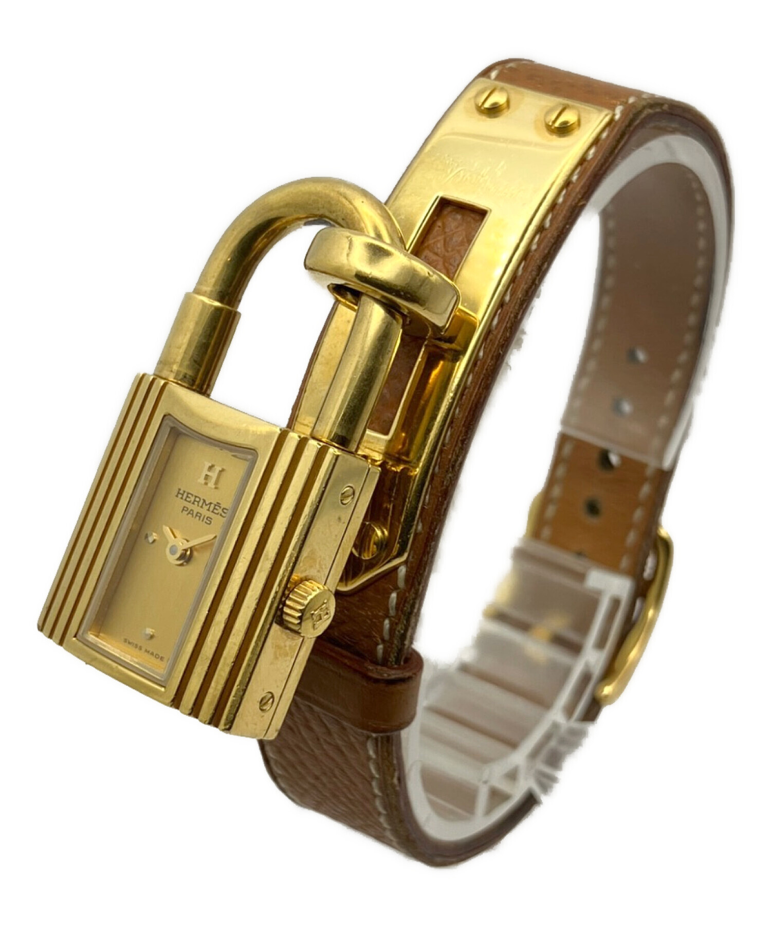 中古・古着通販】HERMES (エルメス) ケリーウォッチ クォーツ KE1.201