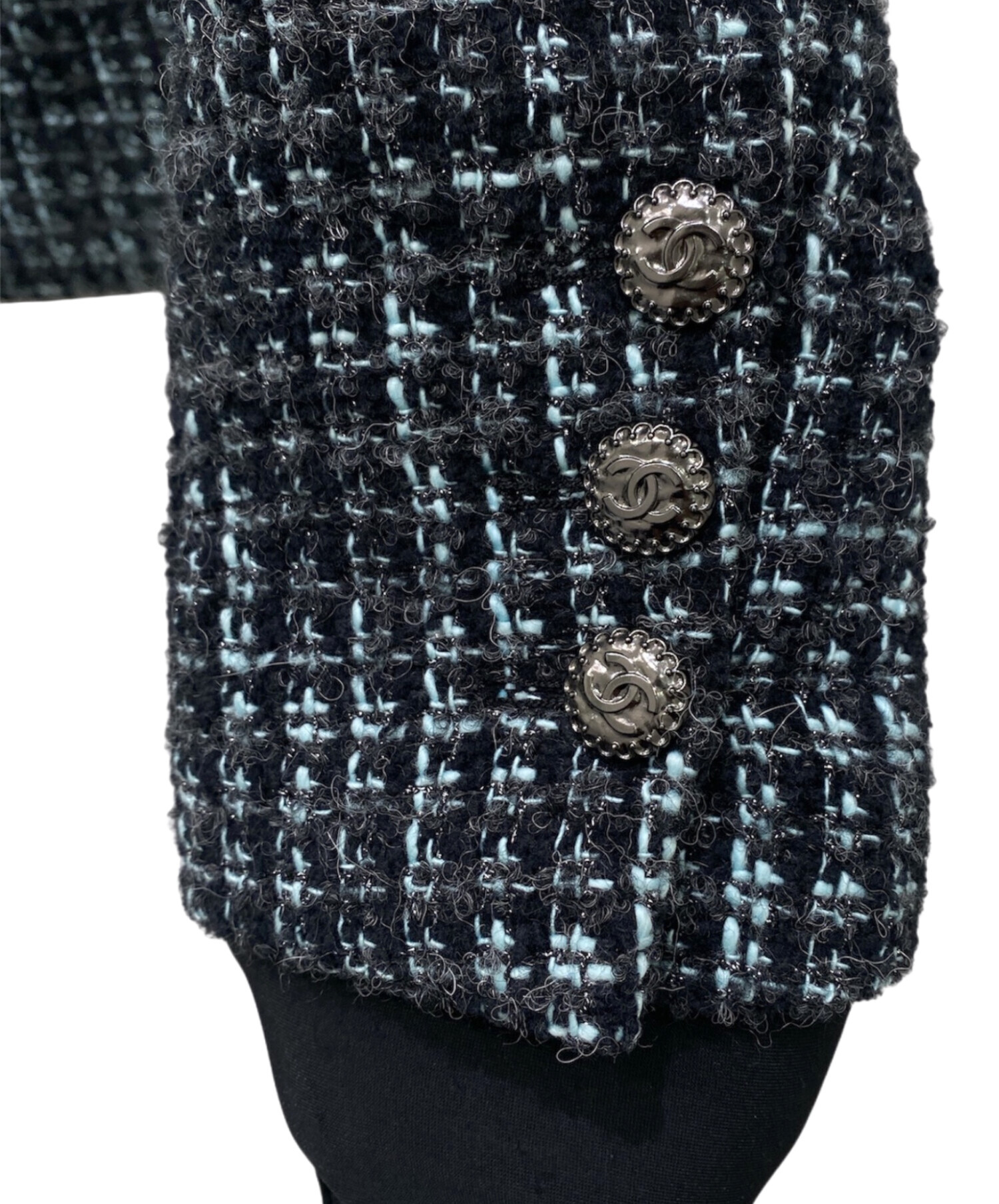 中古・古着通販】CHANEL (シャネル) P73 ココボタンツイードダブル
