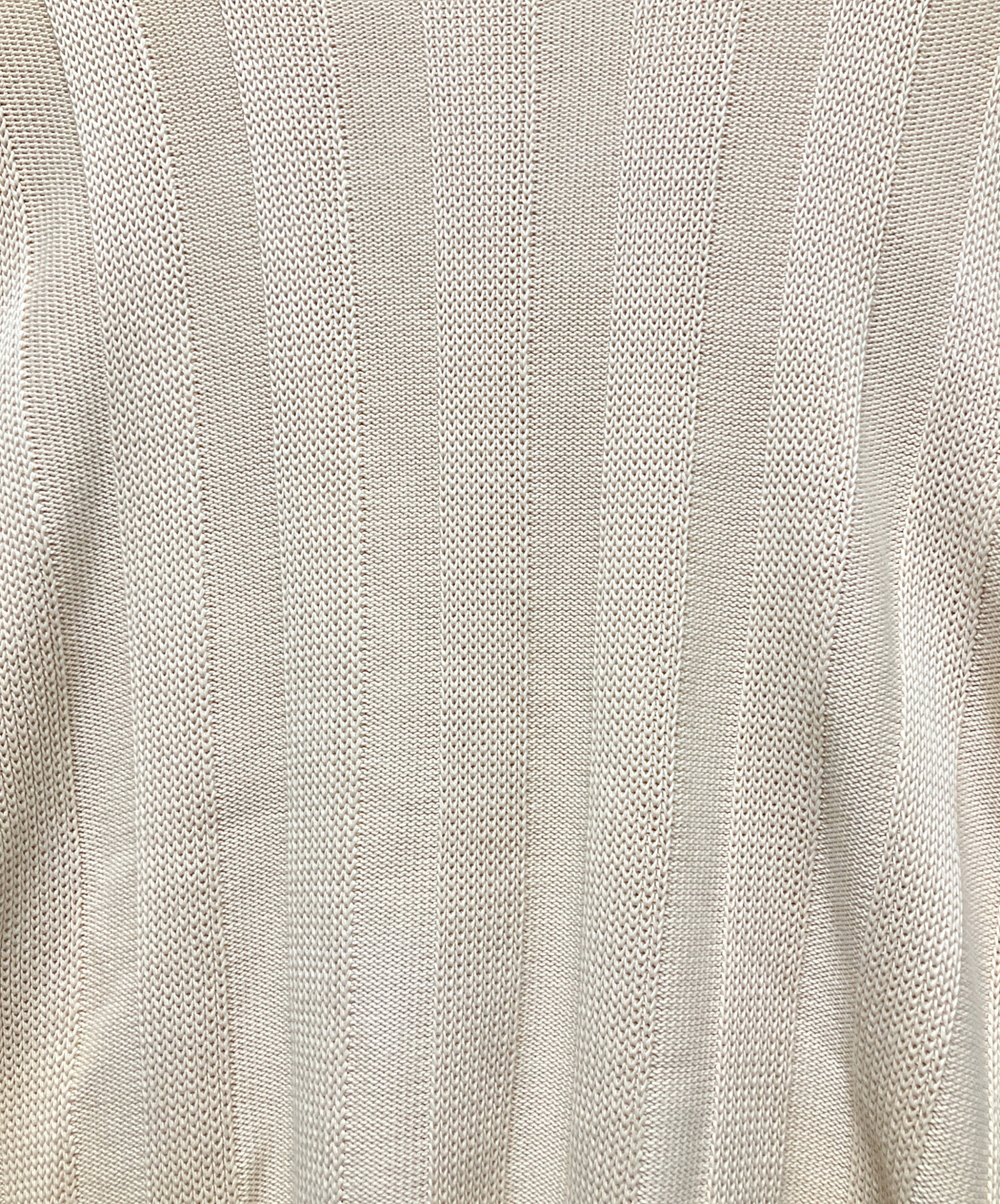 中古・古着通販】GUCCI (グッチ) GGラインニット ベージュ サイズ:XL