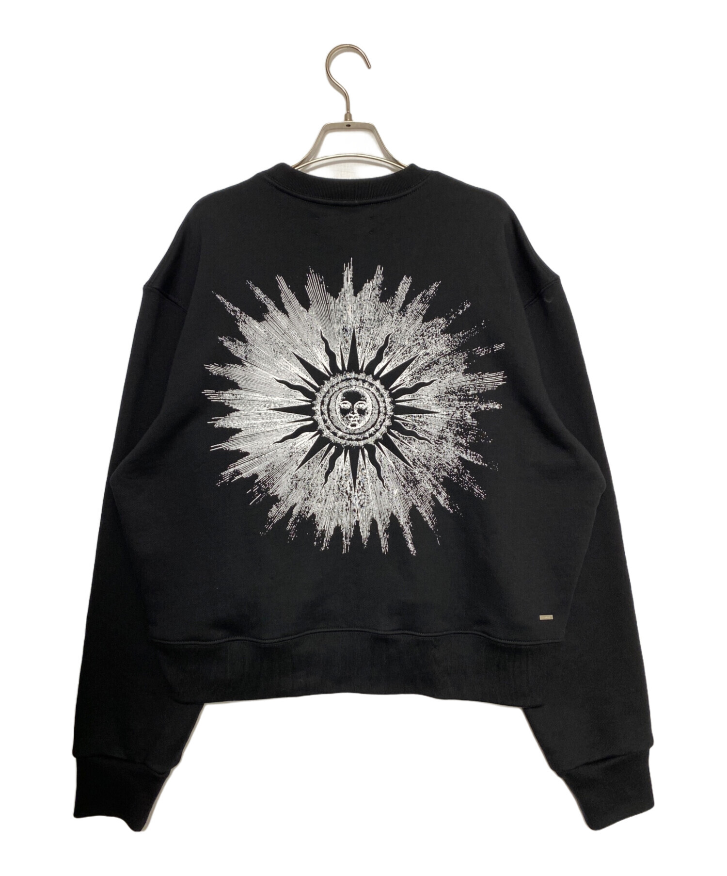 中古・古着通販】AMIRI (アミリ) ロゴスウェット ブラック サイズ:M