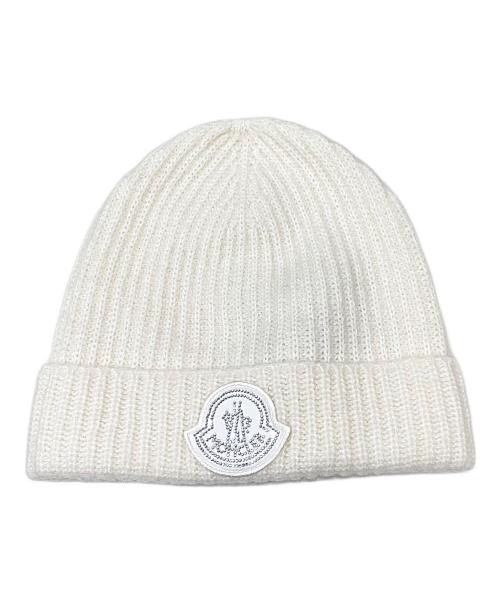 中古・古着通販】MONCLER (モンクレール) ロゴワッペンニット帽