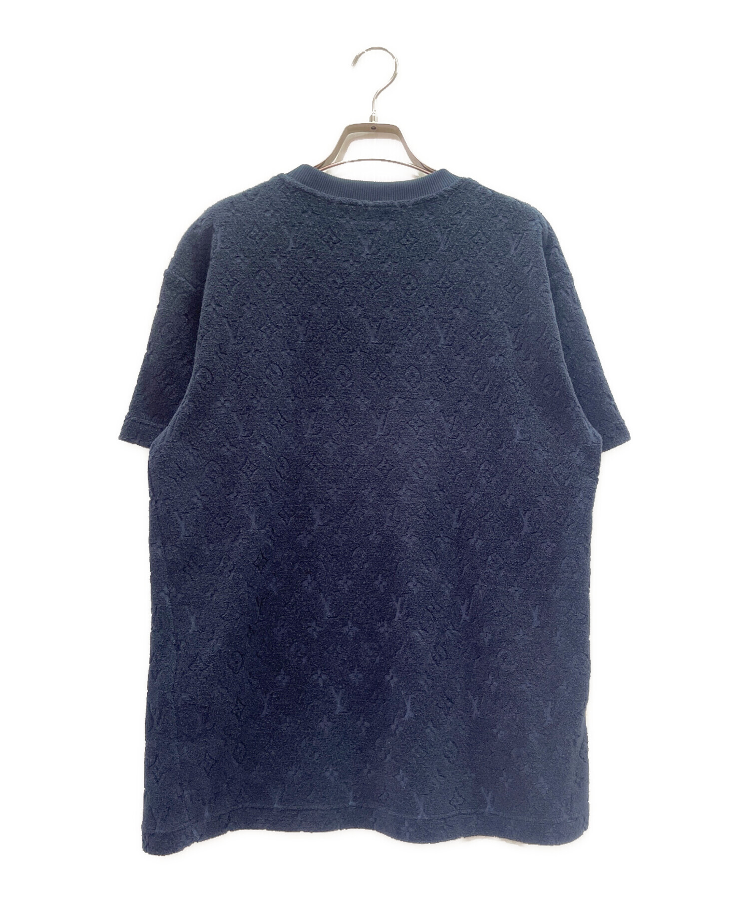 美品 ルイヴィトン　Tシャツ パッチワーク　オーバーサイズ　濃紺　Ｓ 中古・古着通販】LOUIS VUITTON (ルイ ヴィトン) モノグラム パイル T