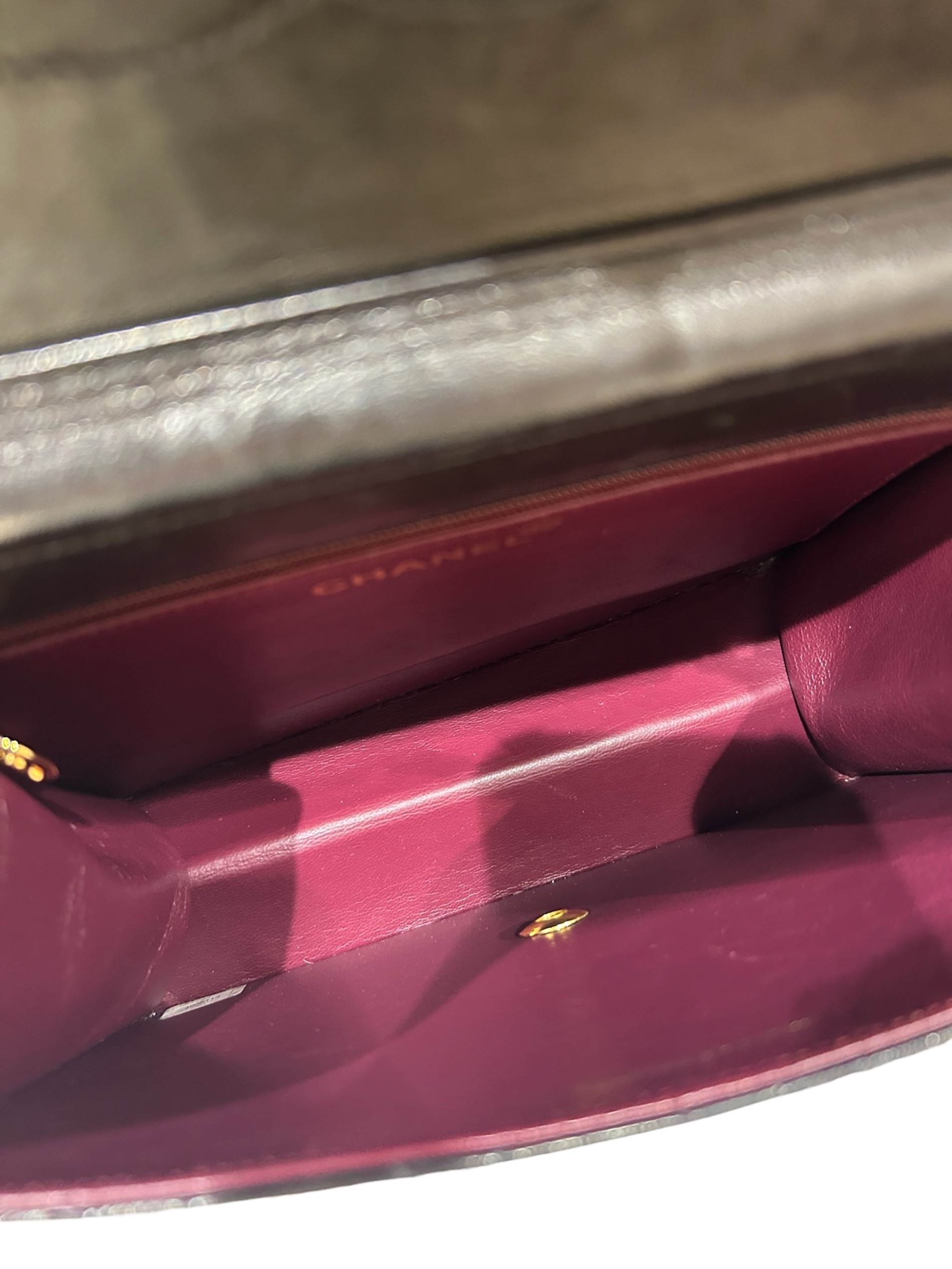 中古・古着通販】CHANEL (シャネル) プッシュロックチェーンショルダー