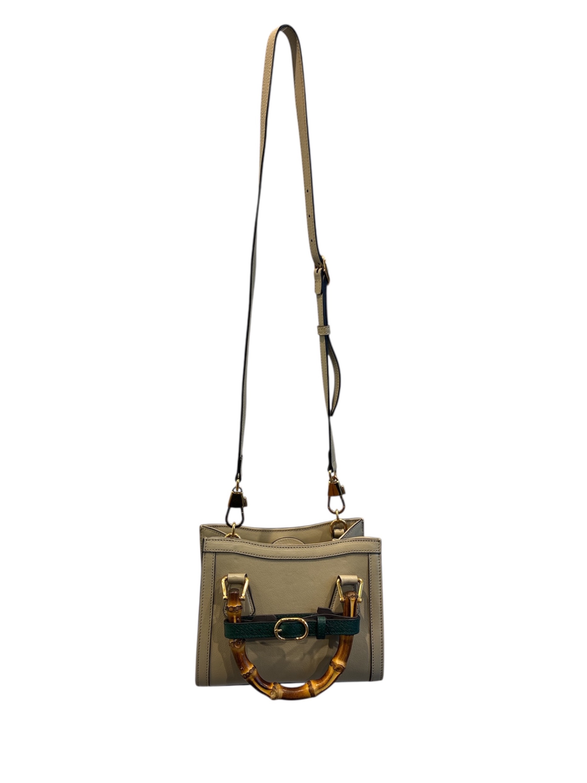 『美品』GUCCI(グッチ)2wayバッグ バンブー シェリーライン 中古・古着通販】GUCCI (グッチ) バンブーダイアナミニバッグ 655661