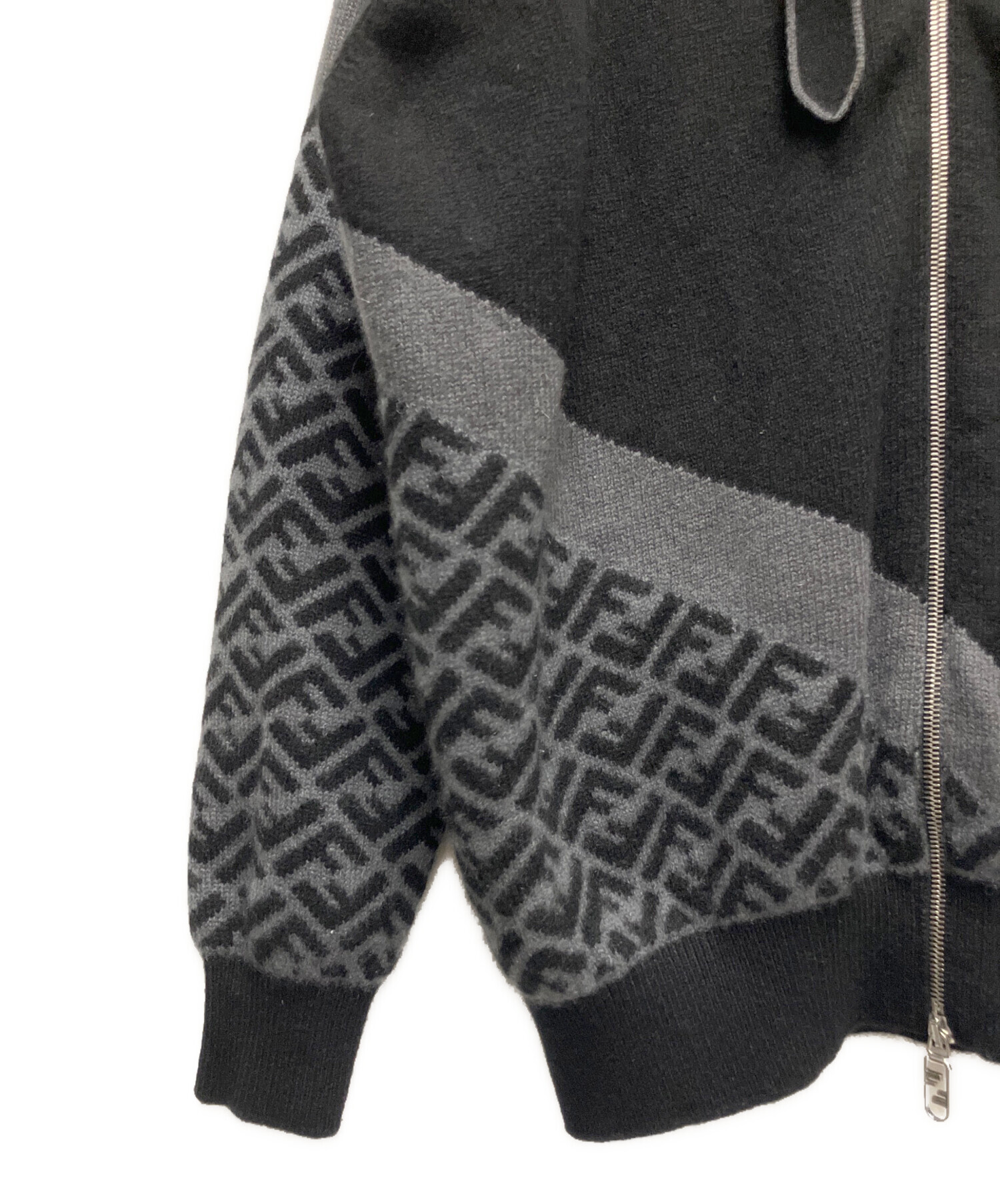 中古・古着通販】FENDI (フェンディ) カシミヤニットジップ