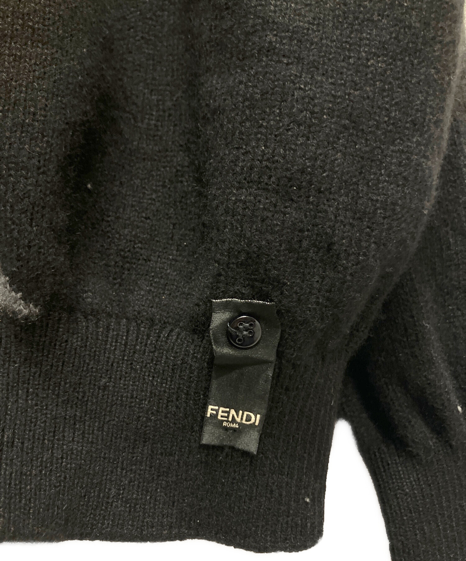 中古・古着通販】FENDI (フェンディ) カシミヤニットジップ