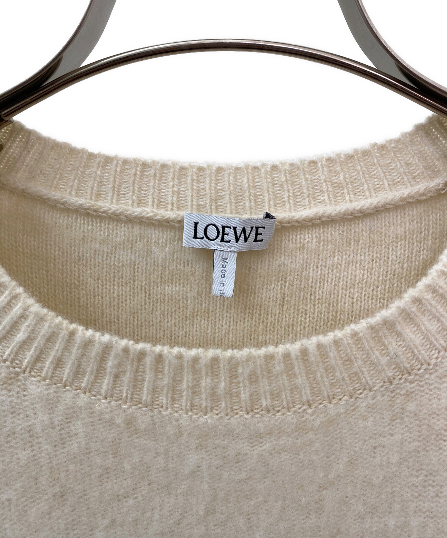中古・古着通販】LOEWE (ロエベ) アナグラムインターシャセーター