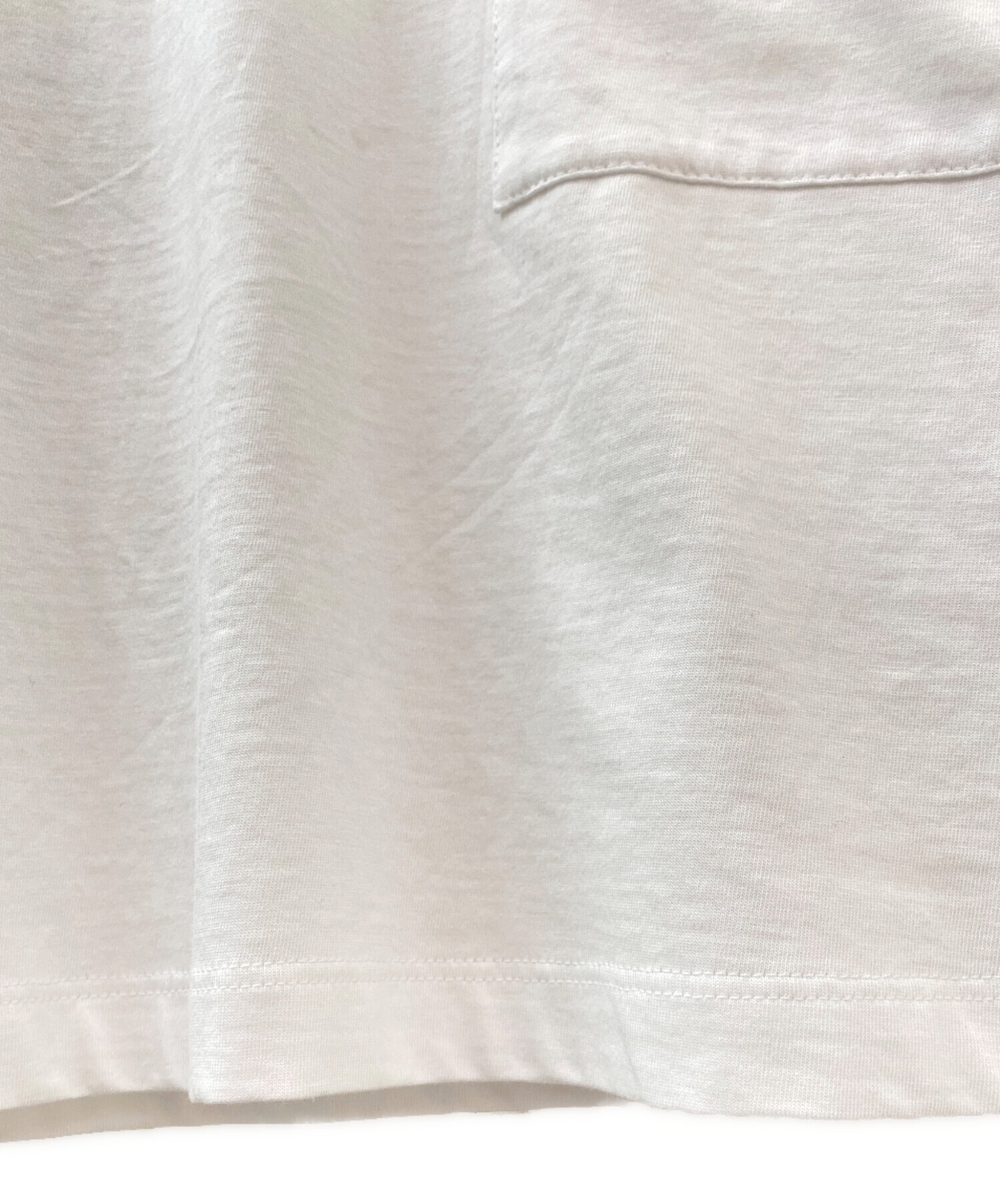 中古・古着通販】FENDI (フェンディ) クロップドTシャツ ホワイト