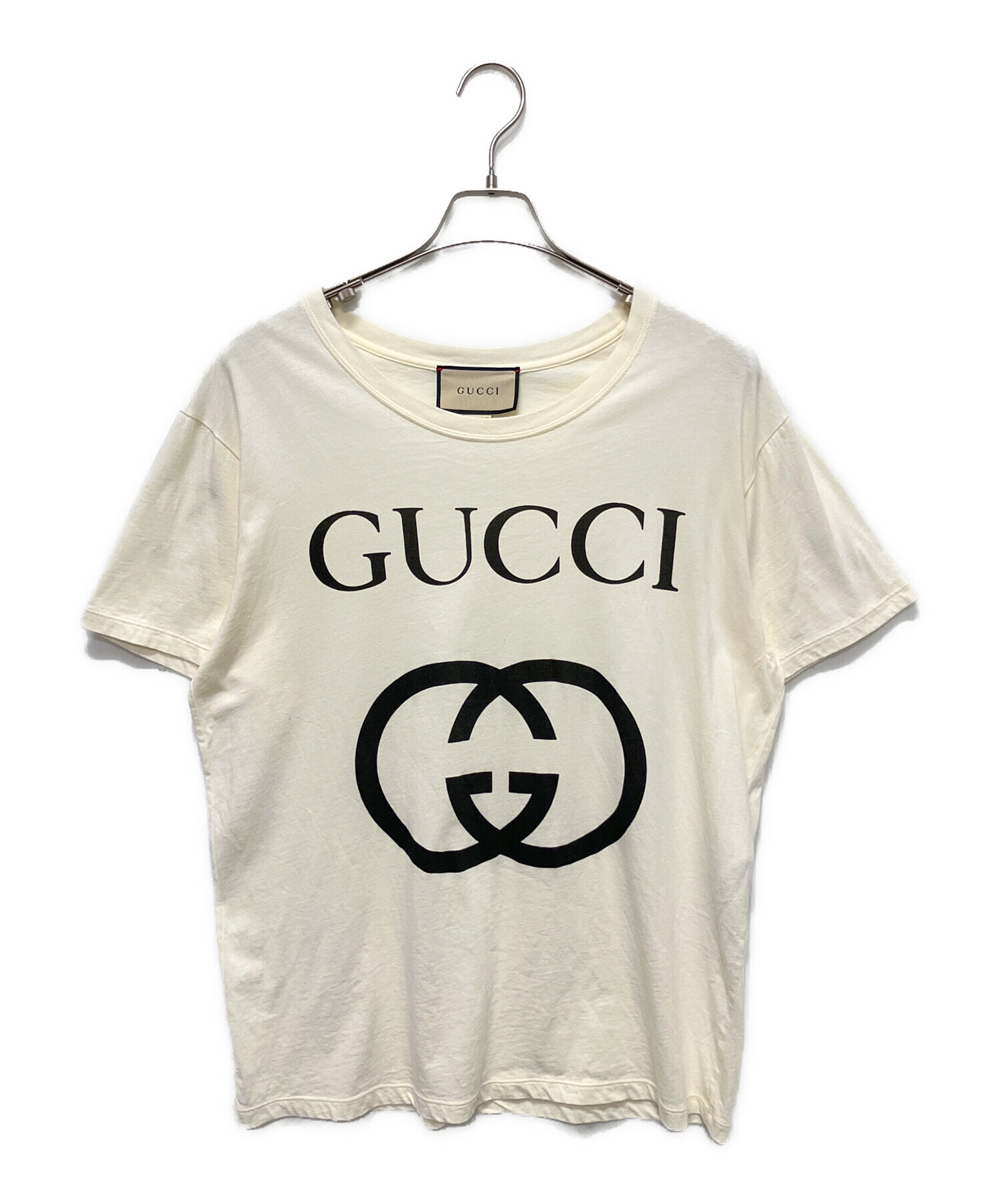 グッチ ヴィンテージ Tシャツ 半袖 インターロッキング シェリーライン 