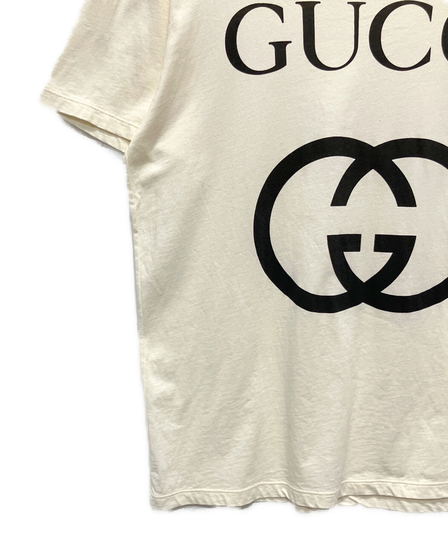 中古・古着通販】GUCCI (グッチ) インターロッキングプリントTシャツ