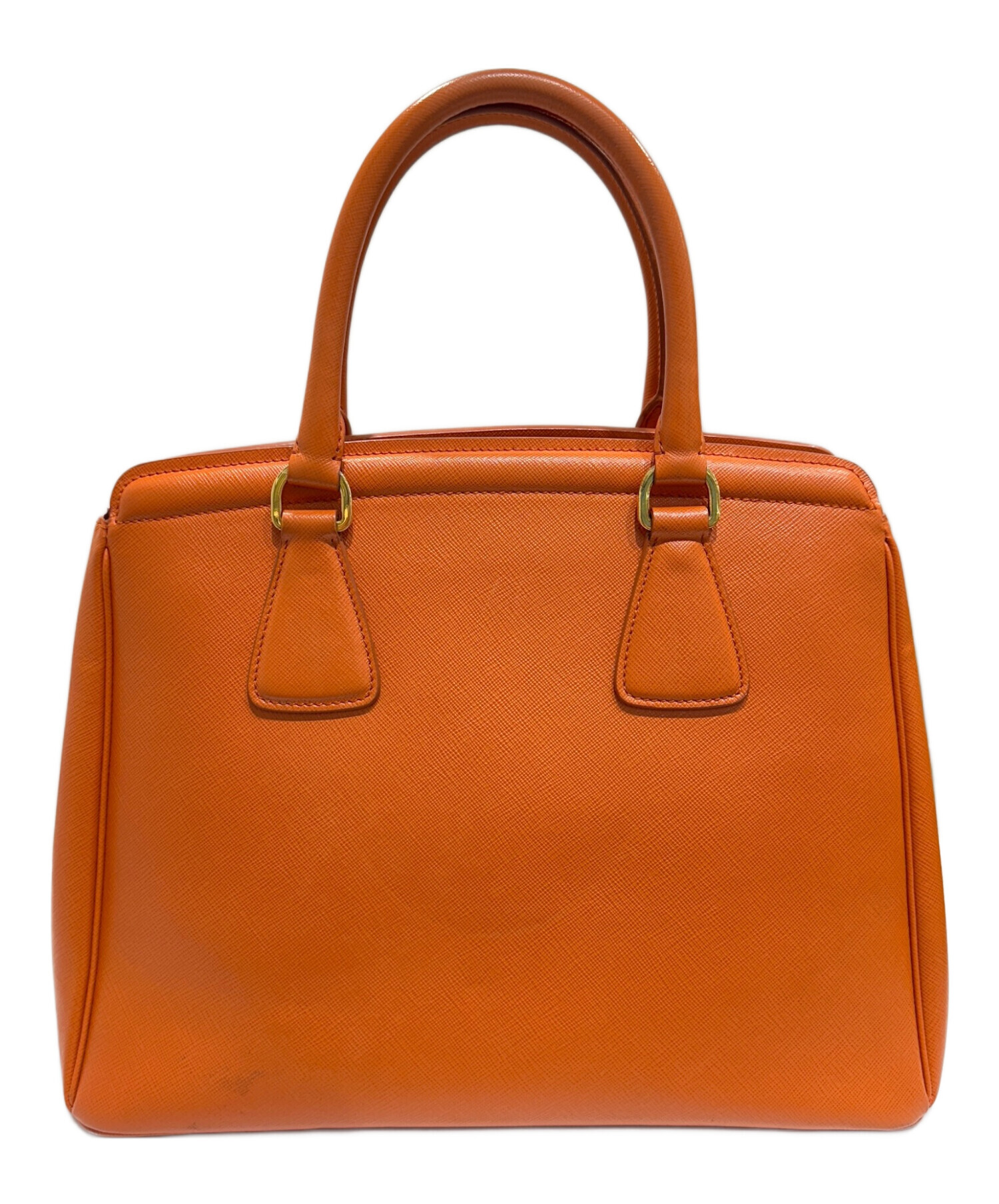 中古・古着通販】PRADA (プラダ) サフィアーノ ラクス パラス ハンドバ