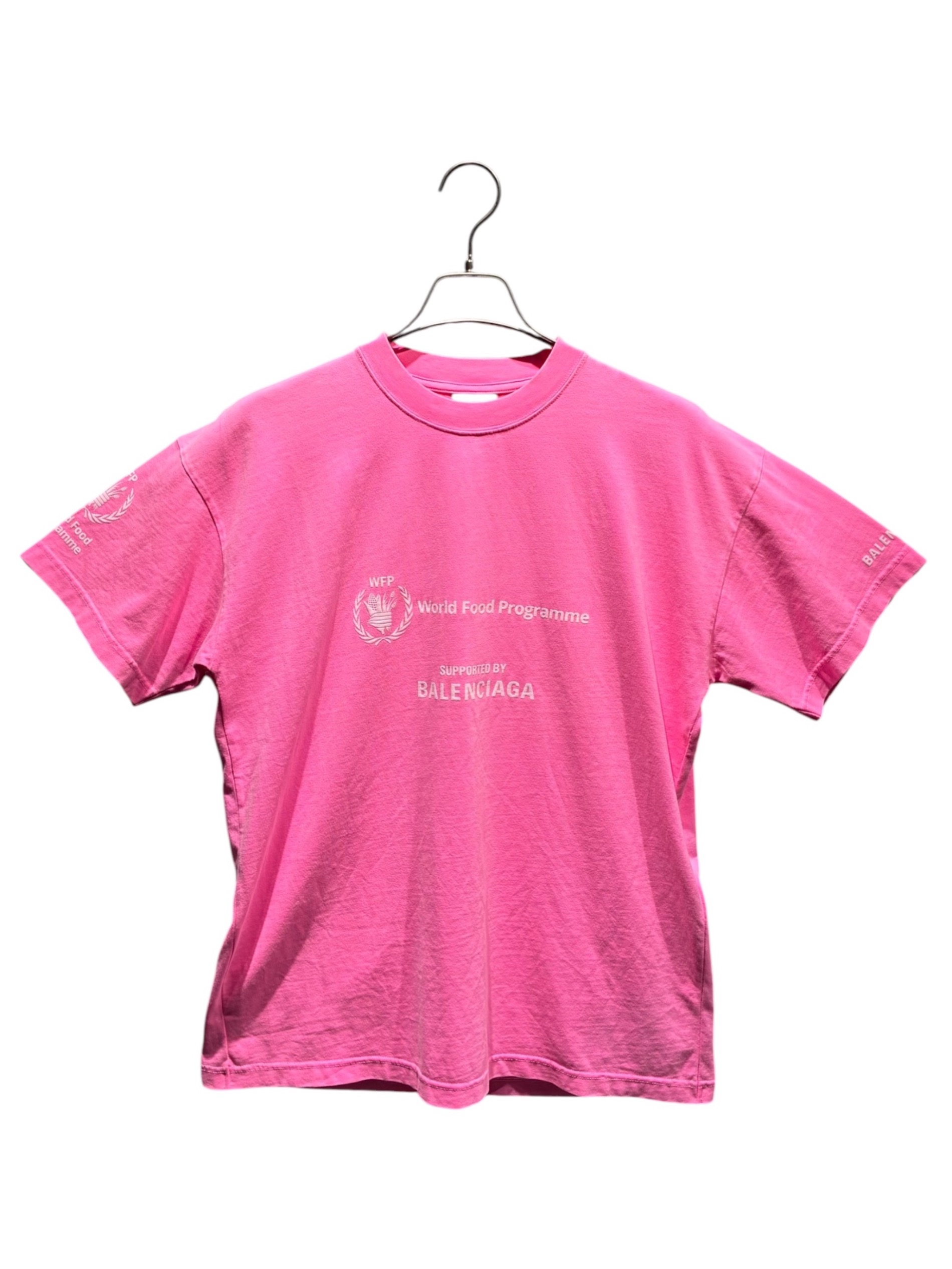 中古・古着通販】BALENCIAGA (バレンシアガ) WFPロゴTシャツ