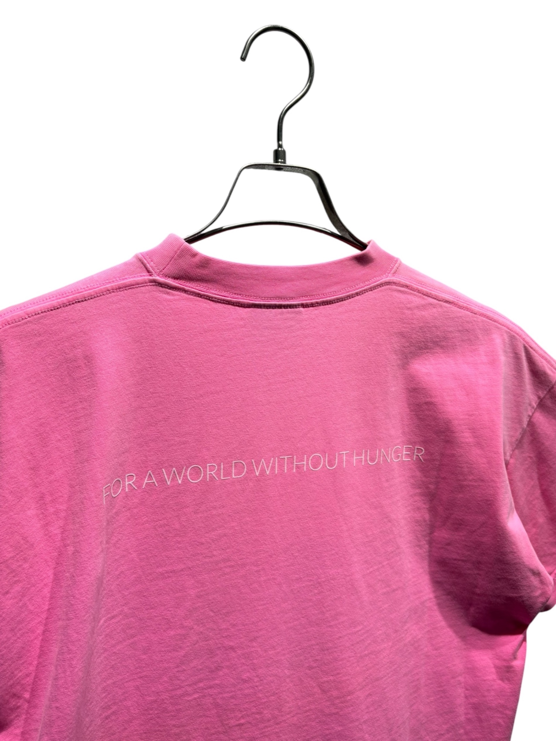 BALENCIAGA バレンシアガ/ピンクロゴTシャツ/ABランク/92【中古】 中古・古着通販】BALENCIAGA (バレンシアガ) キャンペーンロゴ Tシャツ