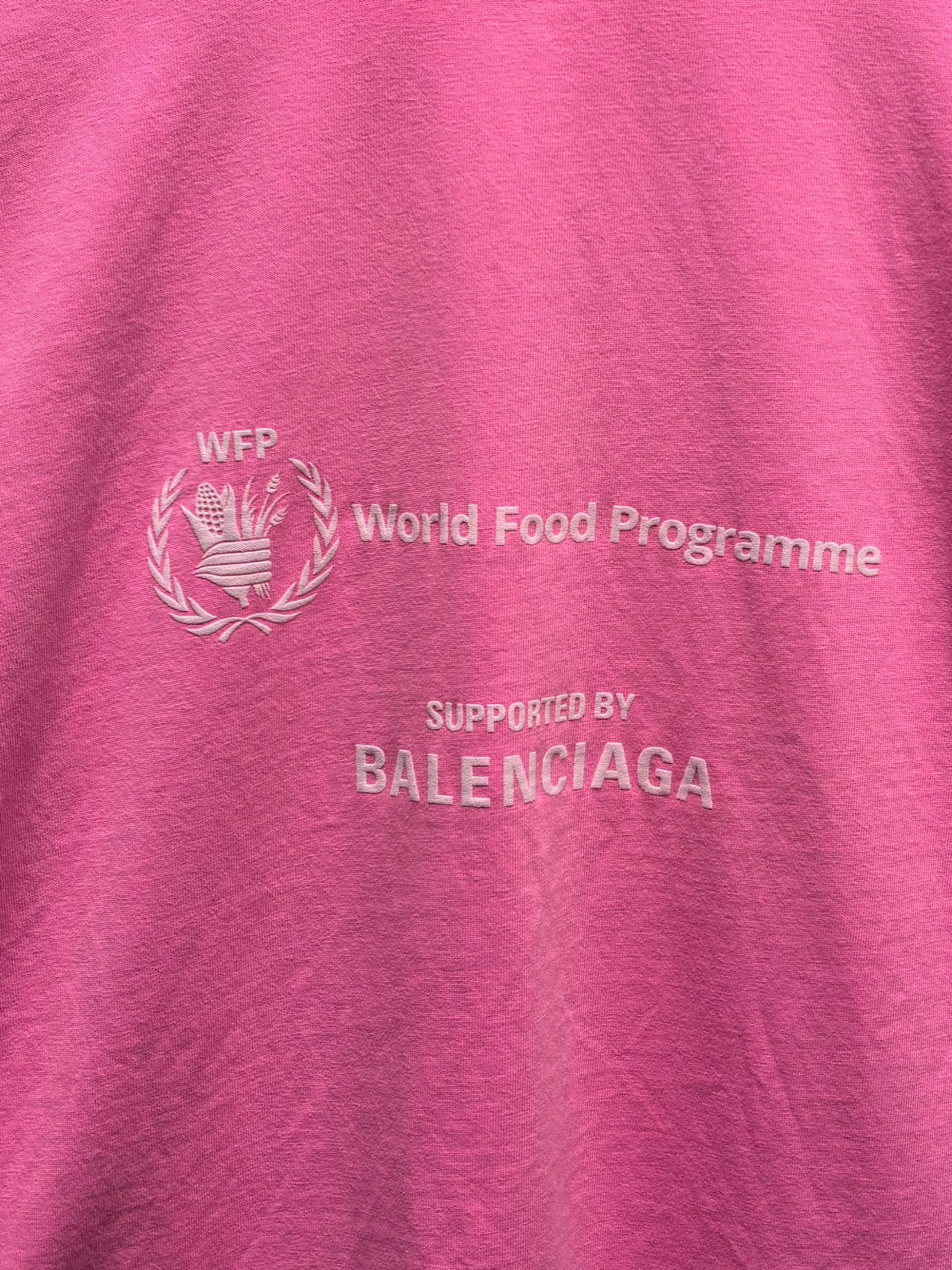 中古・古着通販】BALENCIAGA (バレンシアガ) WFPロゴTシャツ