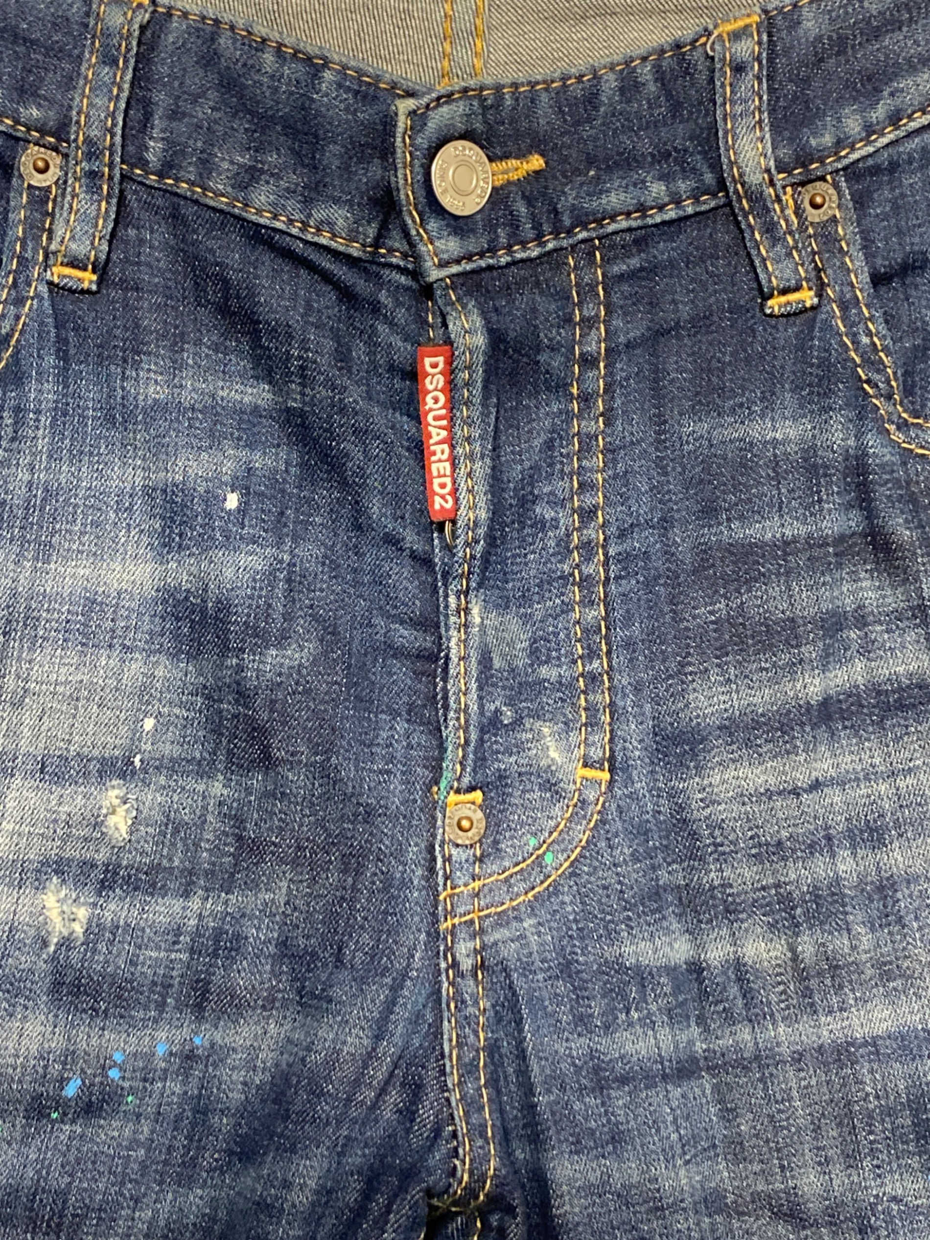 中古・古着通販】DSQUARED2 (ディースクエアード) ダメージ加工デニム