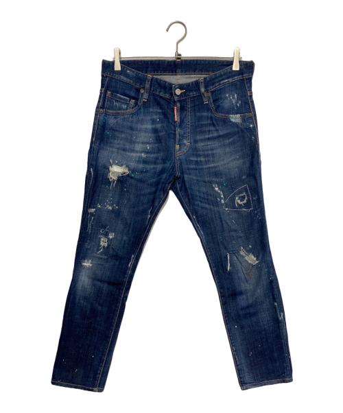 中古・古着通販】DSQUARED2 (ディースクエアード) ダメージ加工デニム