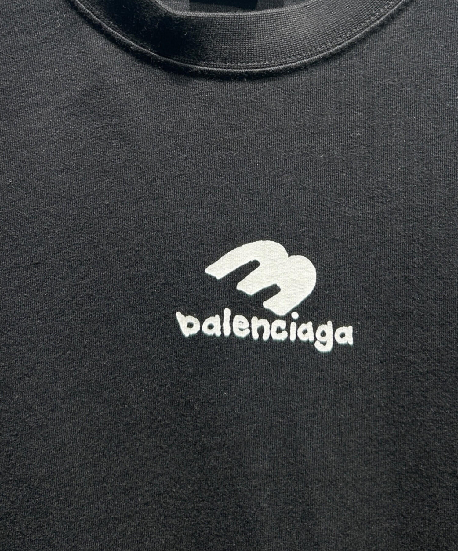 バレンシアガ Tシャツ  【Bランク】【中古】 中古・古着通販】BALENCIAGA (バレンシアガ) BBロゴプリントTシャツ
