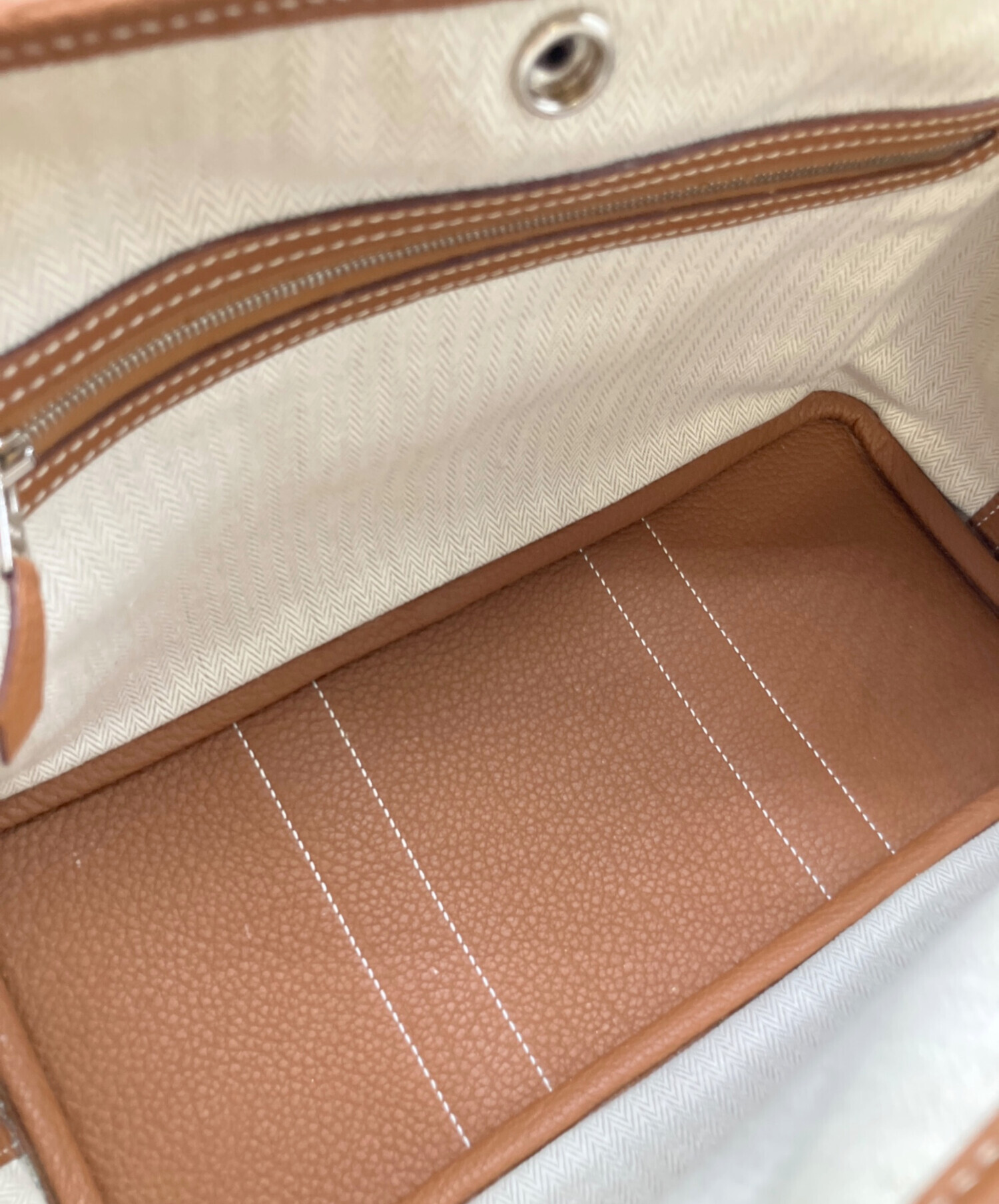 中古・古着通販】HERMES (エルメス) ガーデンパーティTPM/ゴールド 