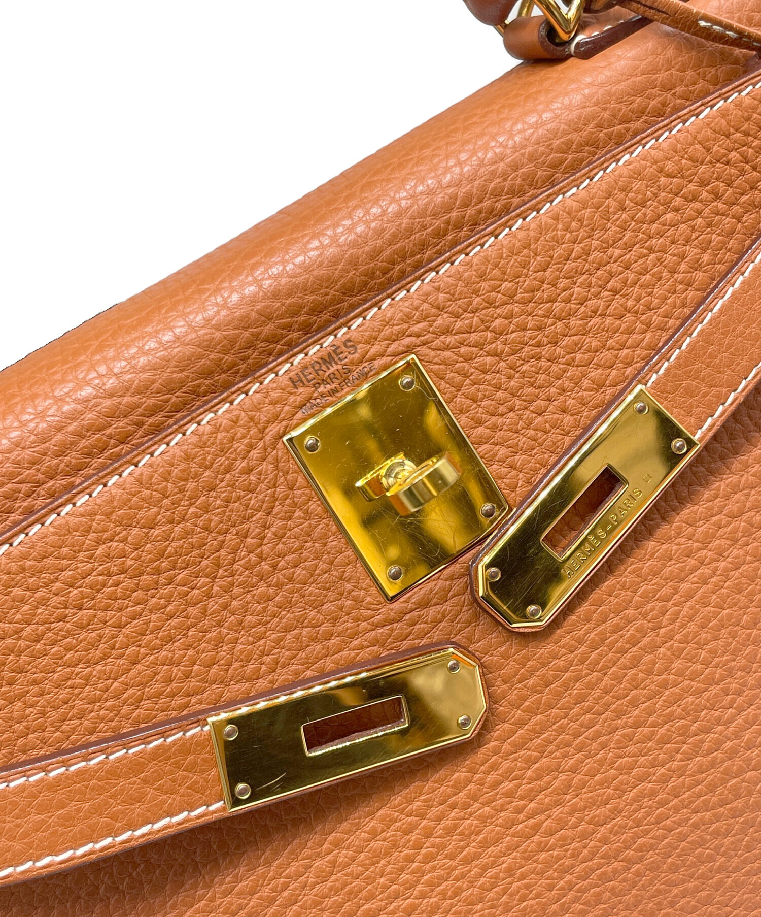 中古・古着通販】HERMES (エルメス) ケリー28 内縫い/ゴールド金具