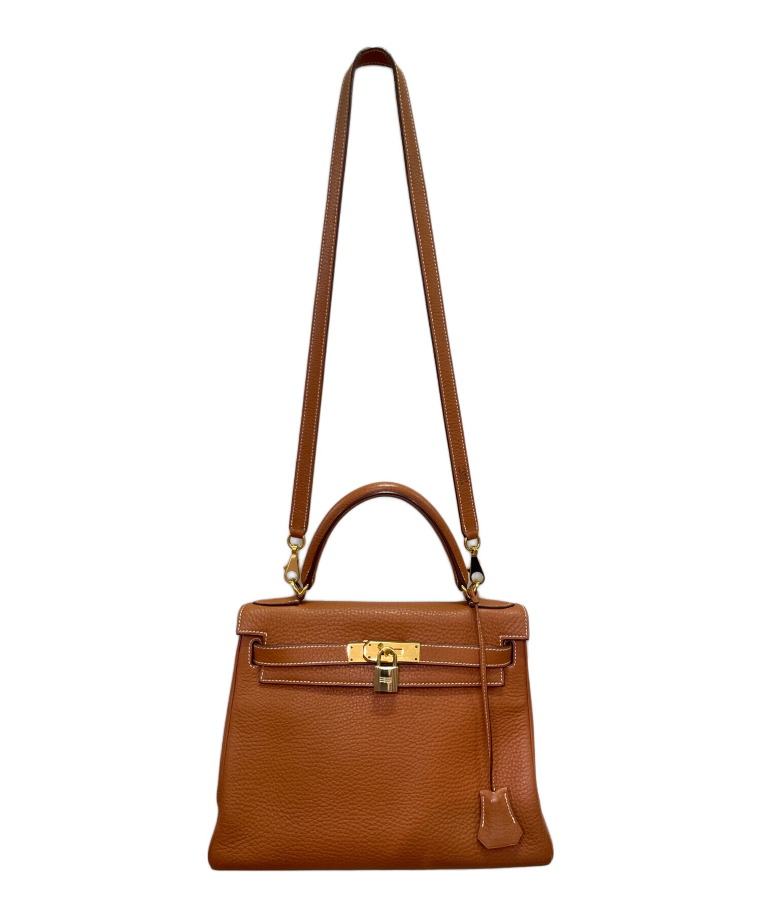 中古・古着通販】HERMES (エルメス) ケリー28 内縫い/ゴールド金具