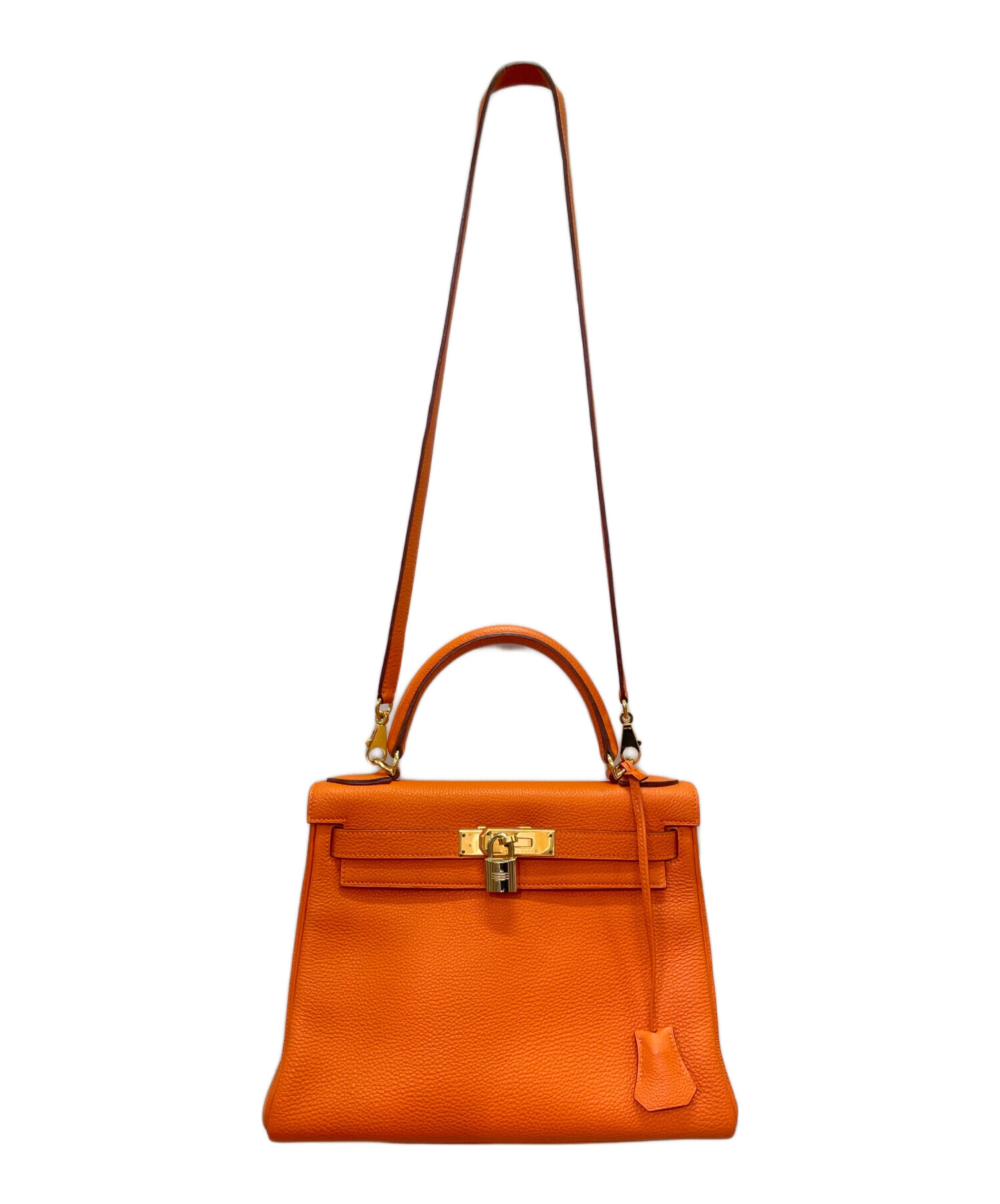 中古・古着通販】HERMES (エルメス) ケリー28 内縫い/ゴールド金具