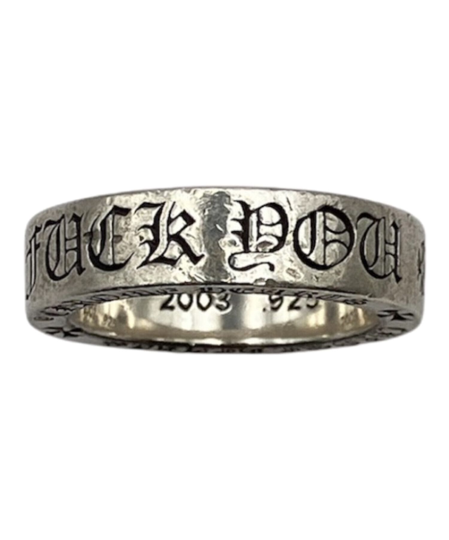 中古・古着通販】CHROME HEARTS (クロムハーツ) スペーサーリング/FUCK