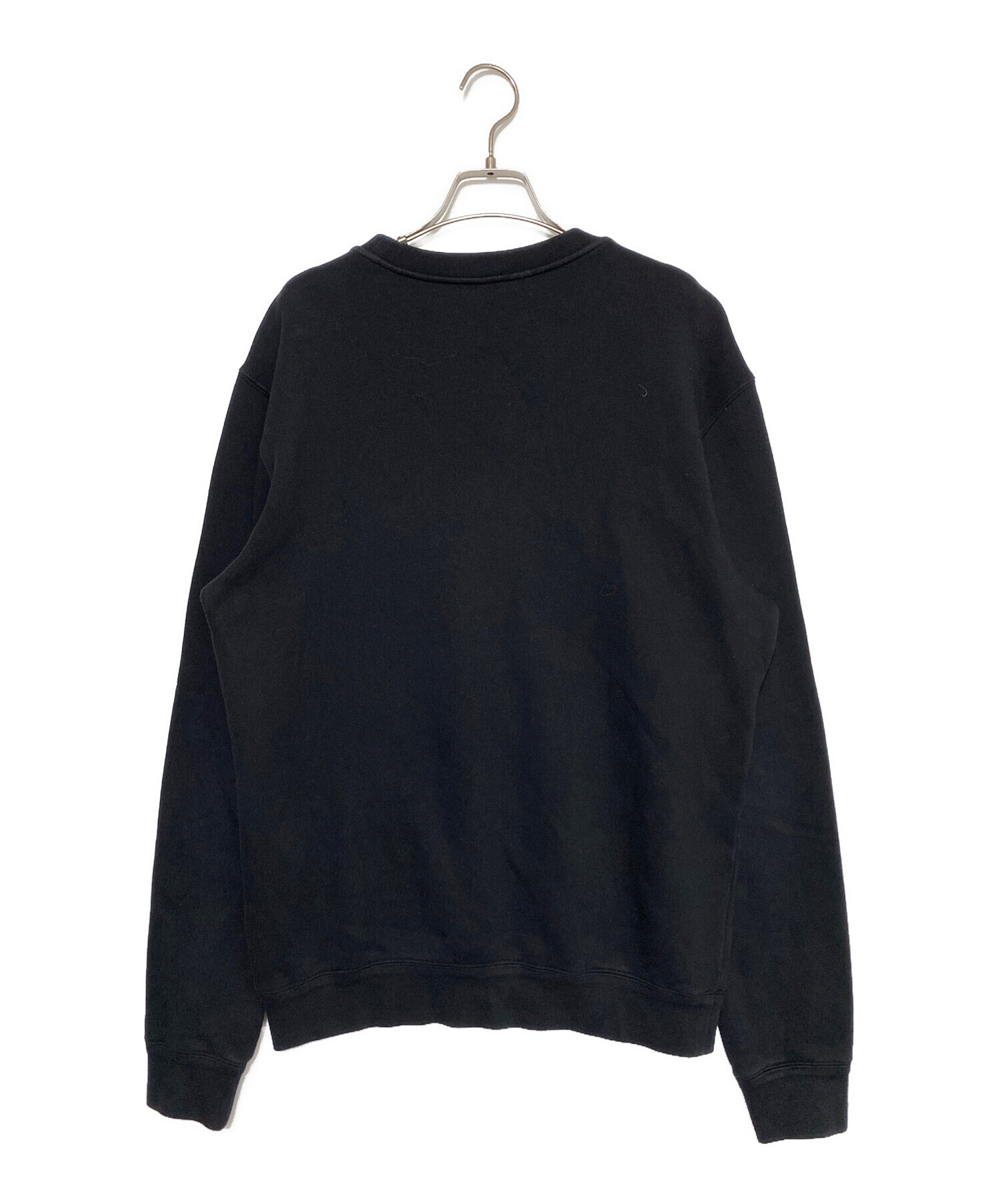 中古・古着通販】VERSACE (ヴェルサーチェ) ロゴスウェット ブラック