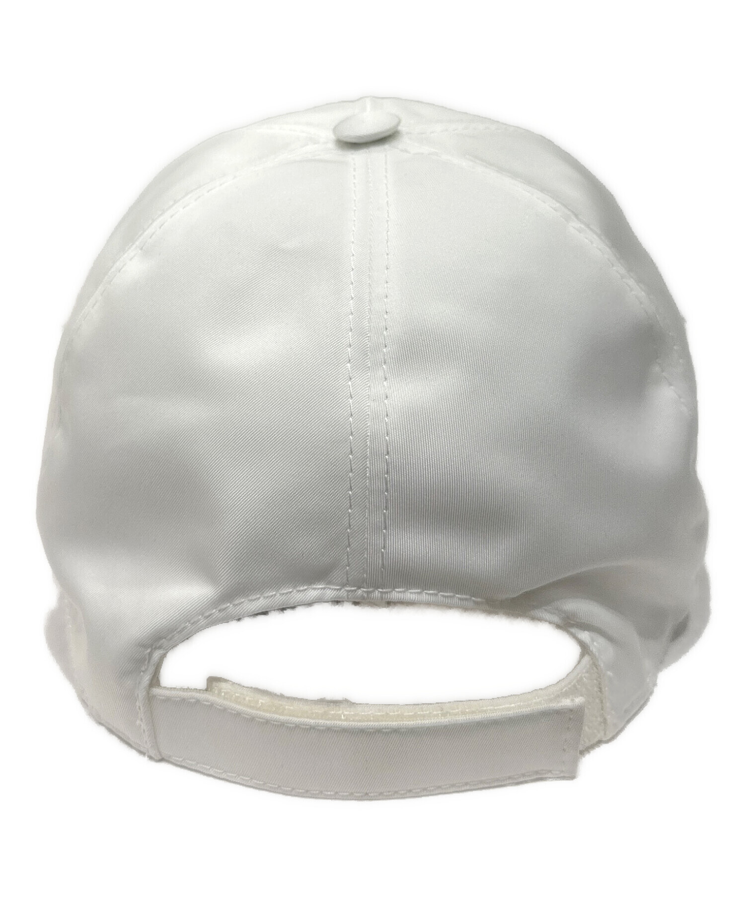 中古・古着通販】PRADA (プラダ) PRADA triangle logo plate cap/ロゴ