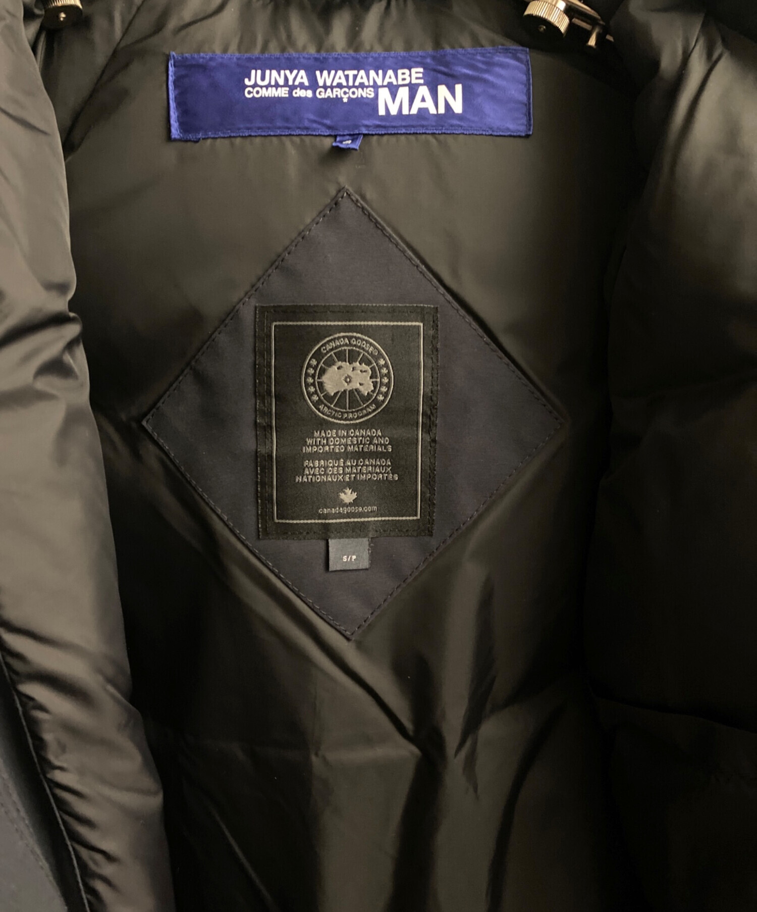 【未使用品】カナダグース×JUNYAWATANABE MAN コラボダウンコート 中古・古着通販】CANADA GOOSE×CDG JUNYA WATANABE MAN (カナダグース