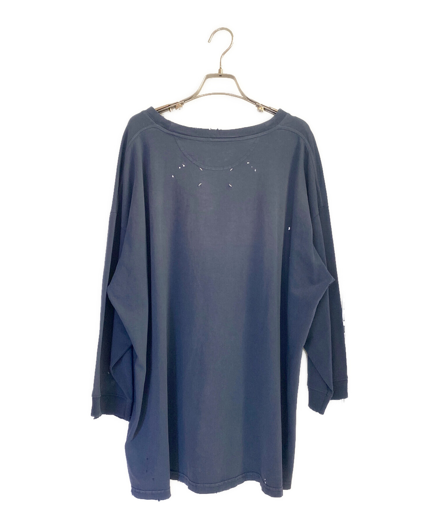 【値下げ可】マルジェラ　ダメージ加工カットソー　定価8万円 中古・古着通販】Maison Margiela (メゾンマルジェラ) ダメージ