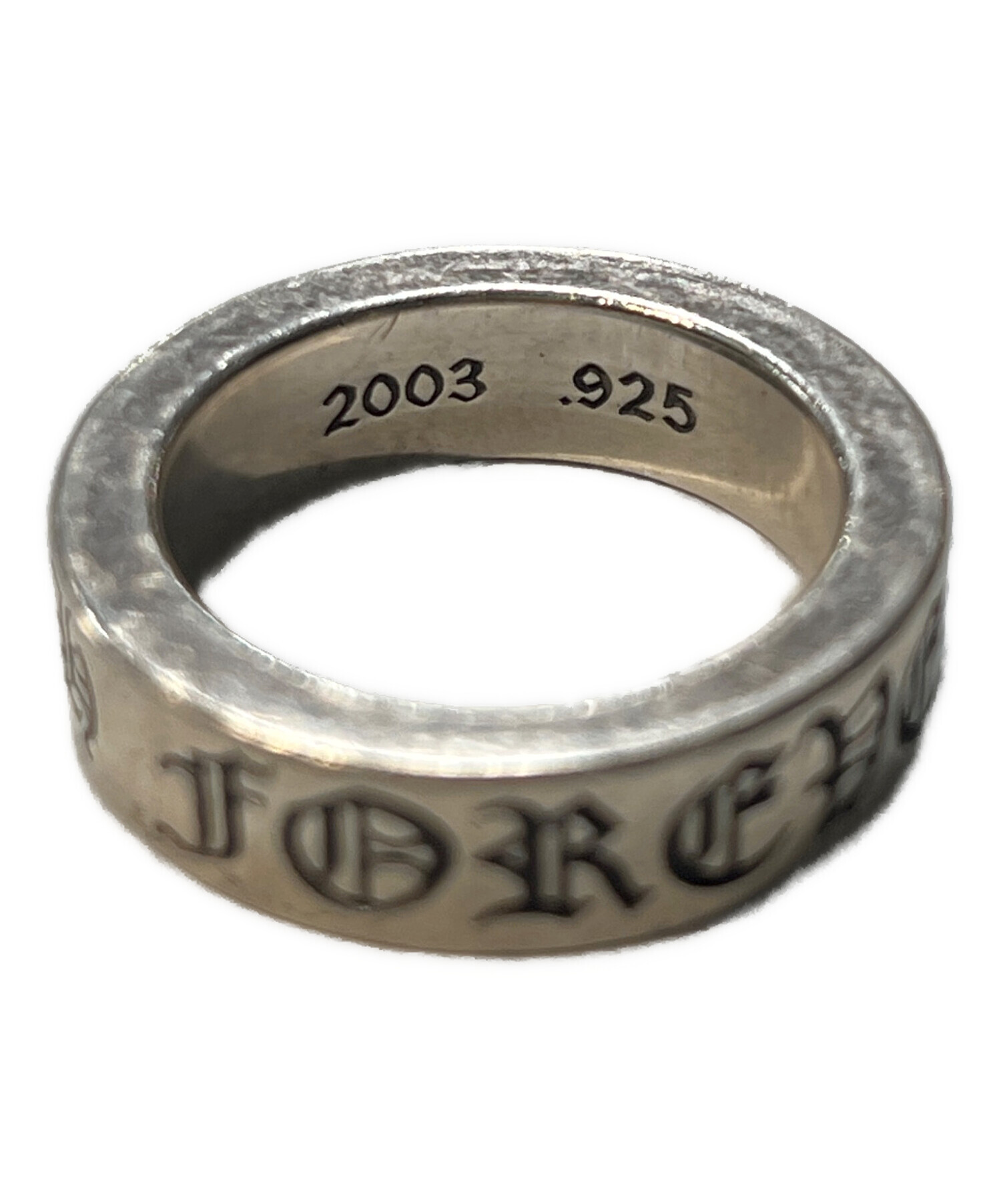 クロムハーツ Forever ring フォーエバーリング クロムハーツ FOREVERリング 925シルバー 7号 6mm