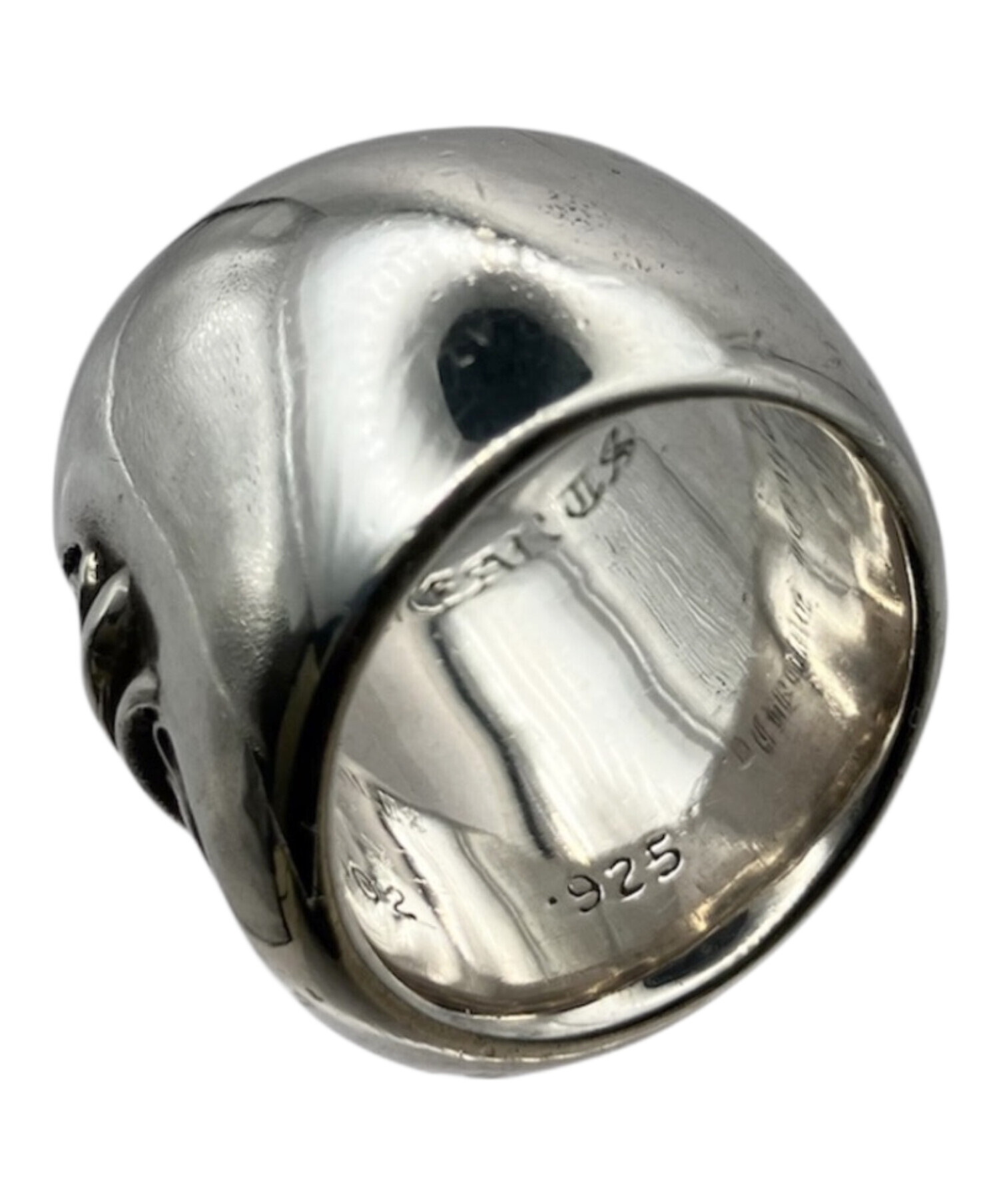 【美品】Chrome Hearts クラシックオーバルクロスリング 18号 CHROME HEARTS クラシックオーバルクロスリング 18号