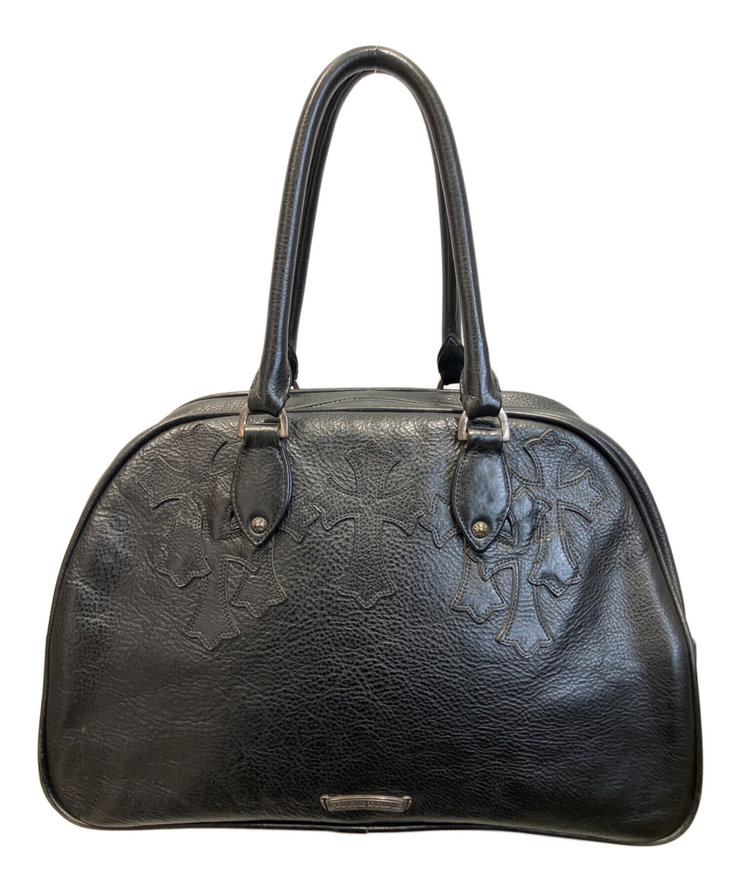 【鑑定書付き】現行型　CHROME HEARTS ジムバッグ　GYM MD CHROME HEARTS GYM MD ジムバッグ 現行型CHチャーム付き - メルカリ