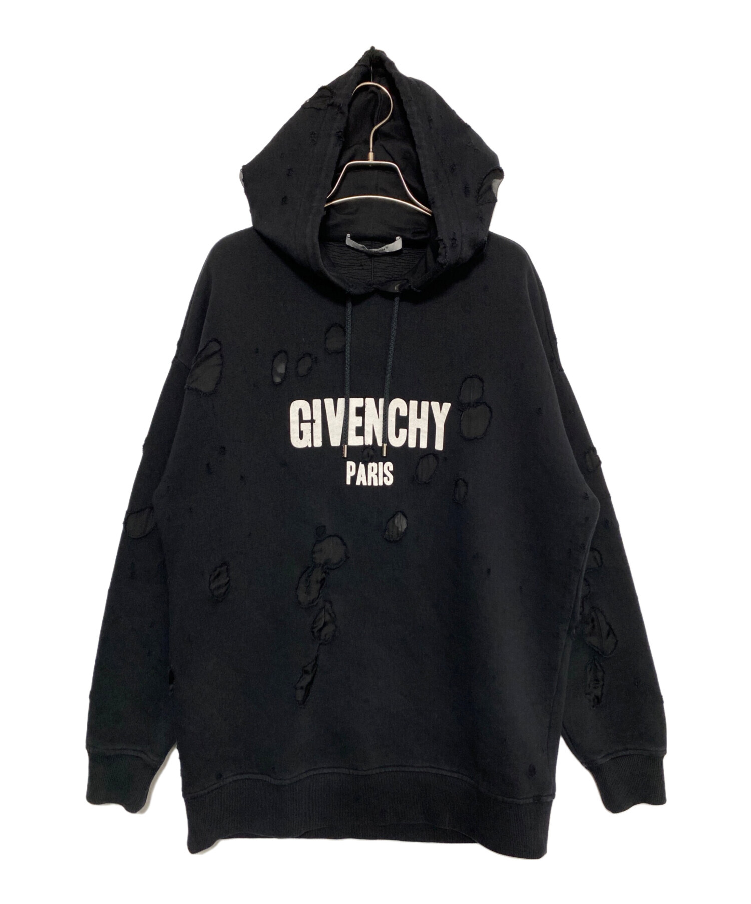 中古・古着通販】GIVENCHY (ジバンシィ) ダメージ加工パーカー