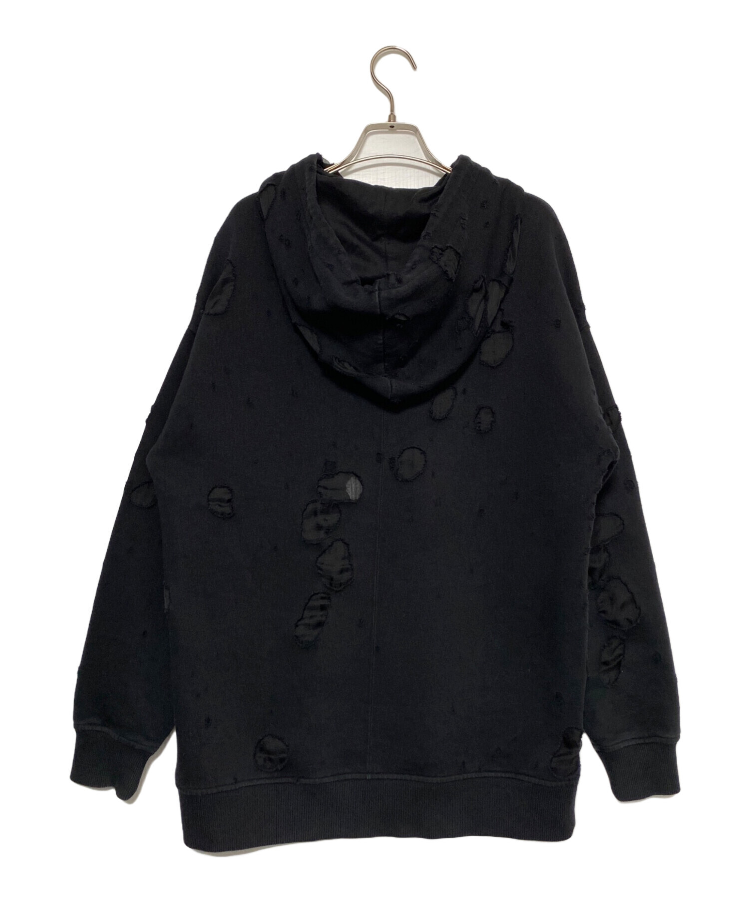 中古・古着通販】GIVENCHY (ジバンシィ) ダメージ加工パーカー