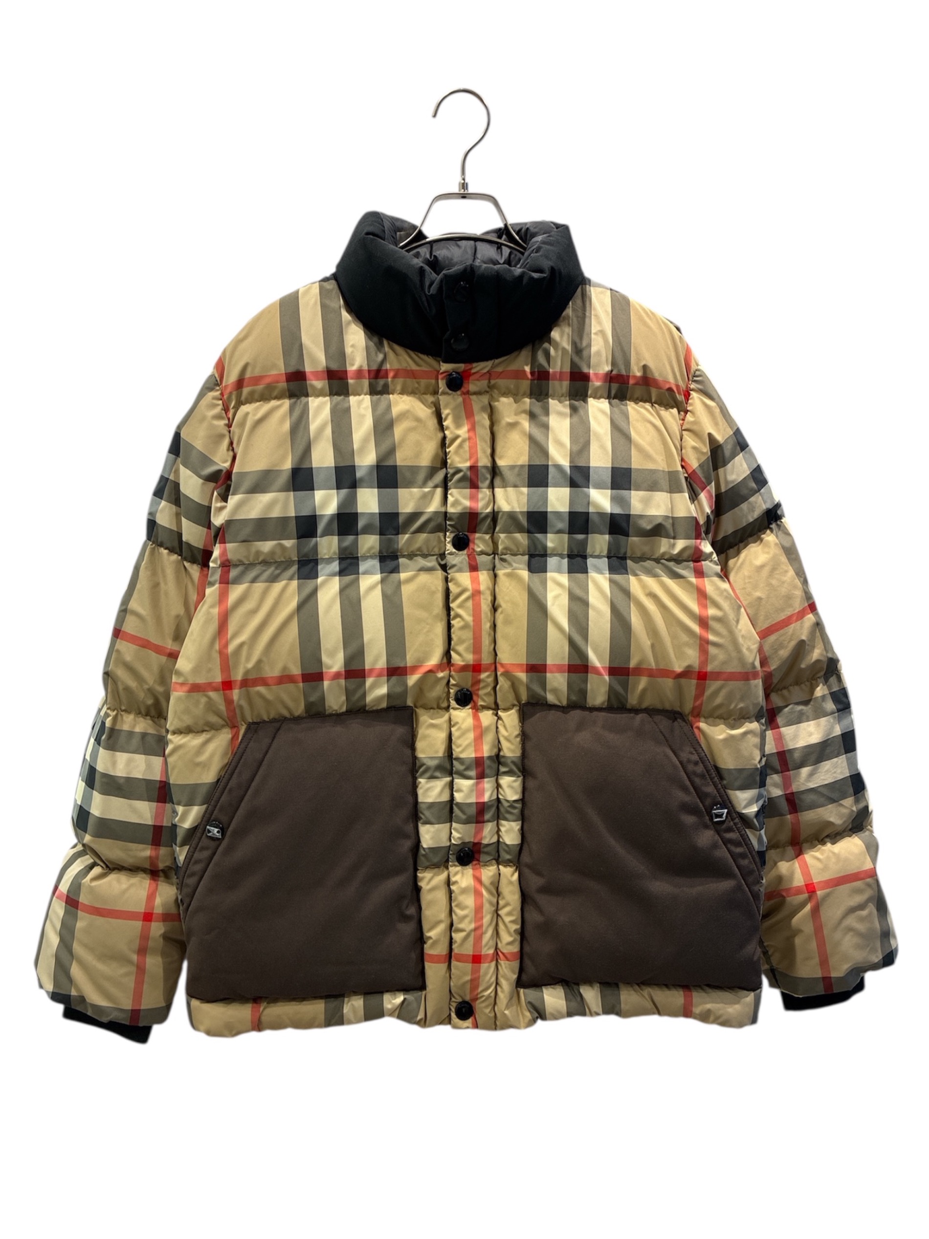 BURBERRY バーバリー￼ M ノバチェック￼ コート　ジャケット　ダウン￼ 中古・古着通販】BURBERRY (バーバリー) ノバチェックダウンジャケット