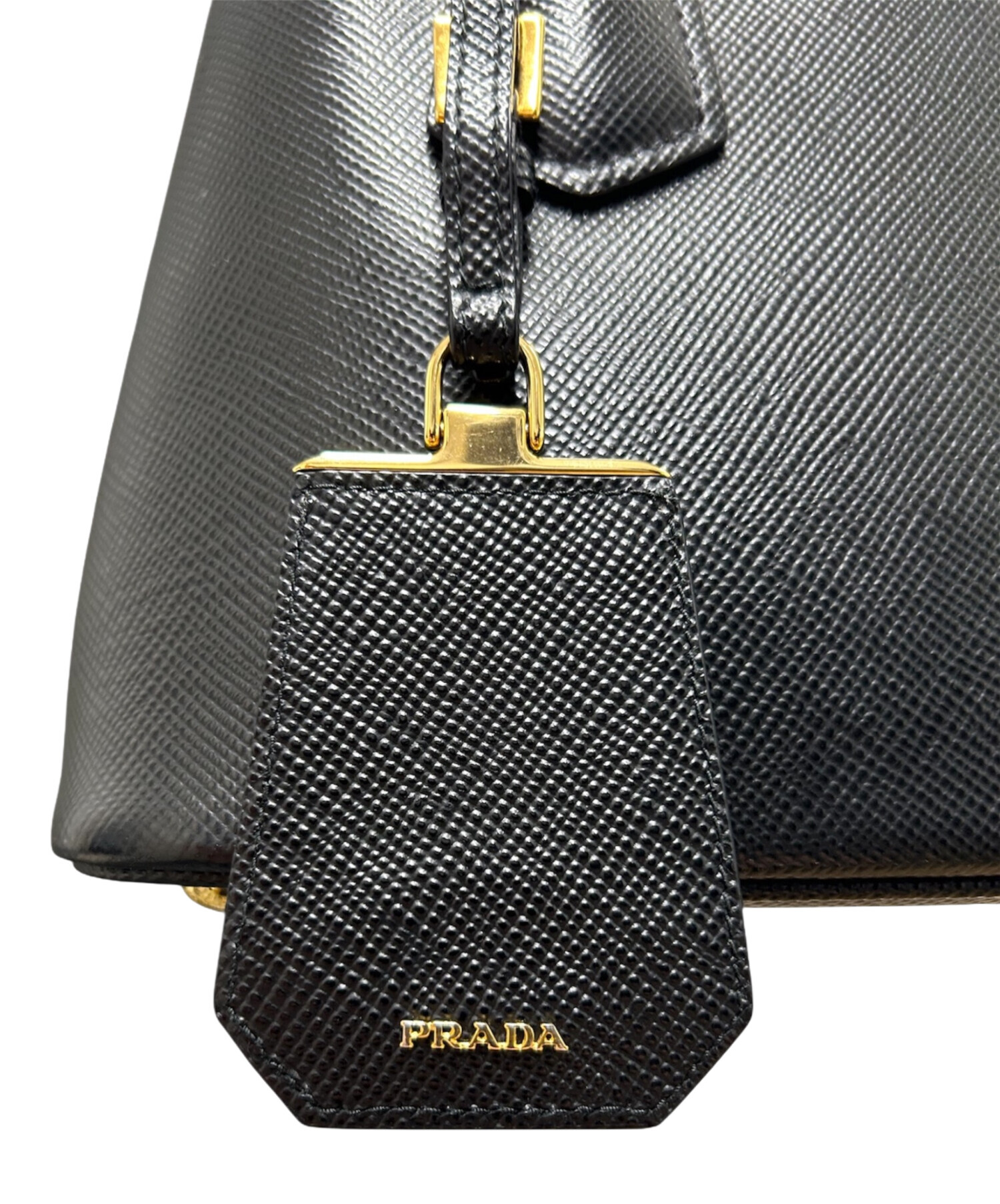 中古・古着通販】PRADA (プラダ) ダブル スモール サフィアーノレザー