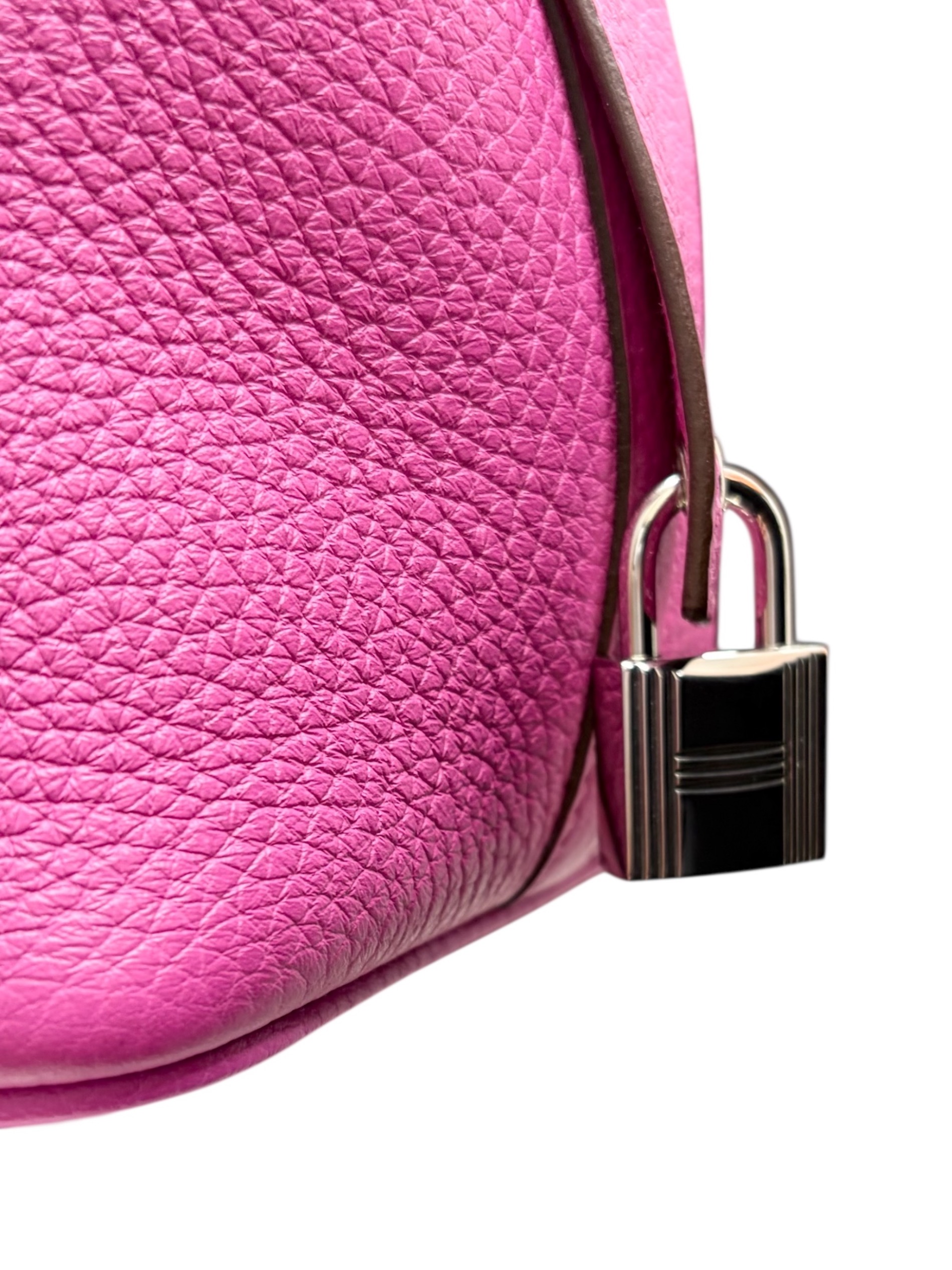 うらら エルメス ピコタンロックMM マグノリア C刻印 ピンク系 中古・古着通販】HERMES (エルメス) Picotin Lock PM ピコタンロック