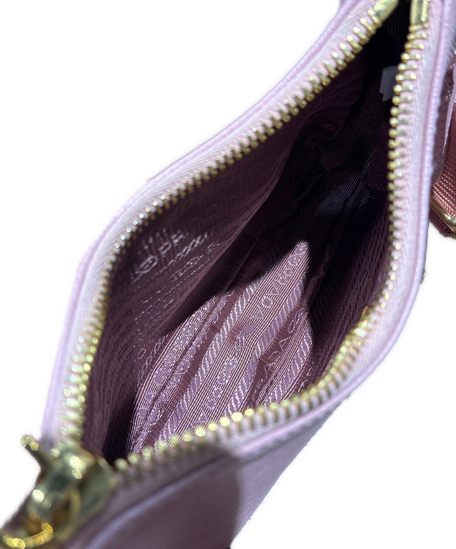 中古・古着通販】PRADA (プラダ) ショルダーバッグ ピンク｜ブランド