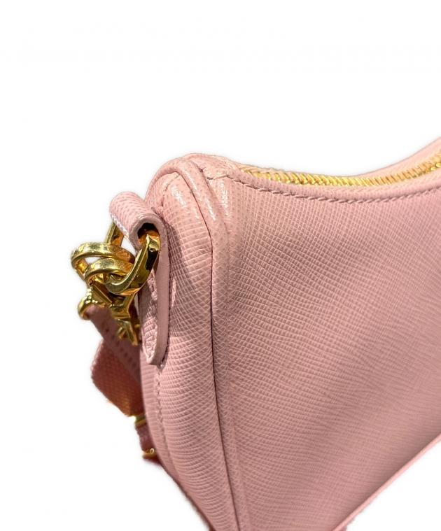 中古・古着通販】PRADA (プラダ) ショルダーバッグ ピンク｜ブランド