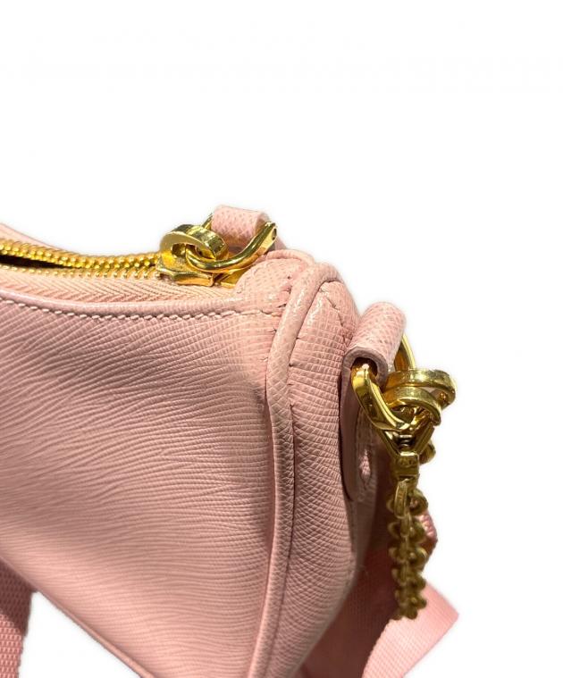 中古・古着通販】PRADA (プラダ) ショルダーバッグ ピンク｜ブランド