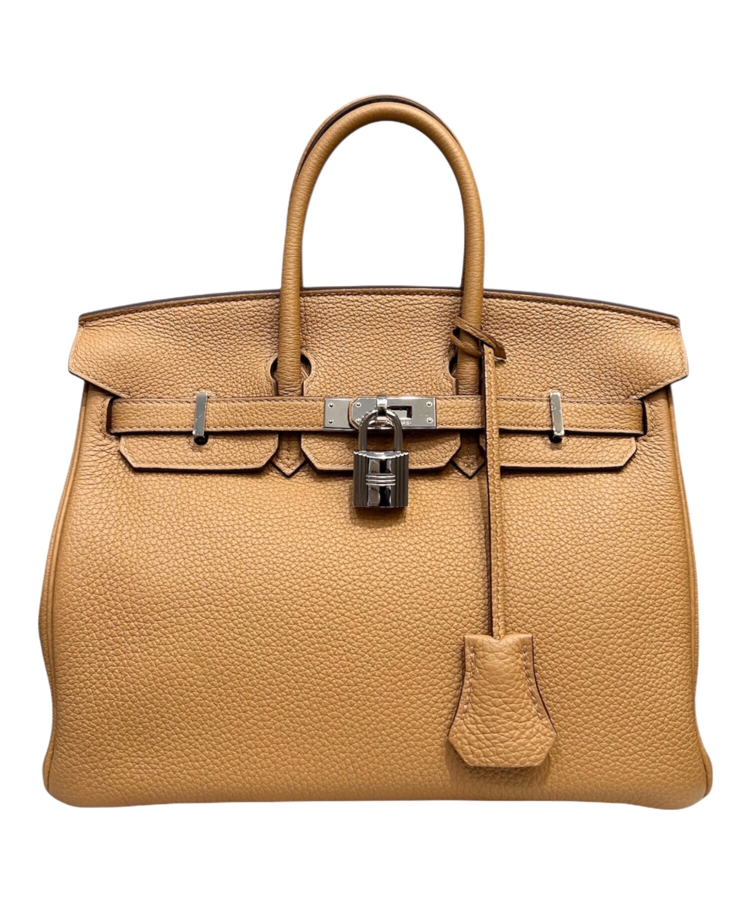 中古・古着通販】HERMES (エルメス) バーキン25/シルバー金具/トゴ