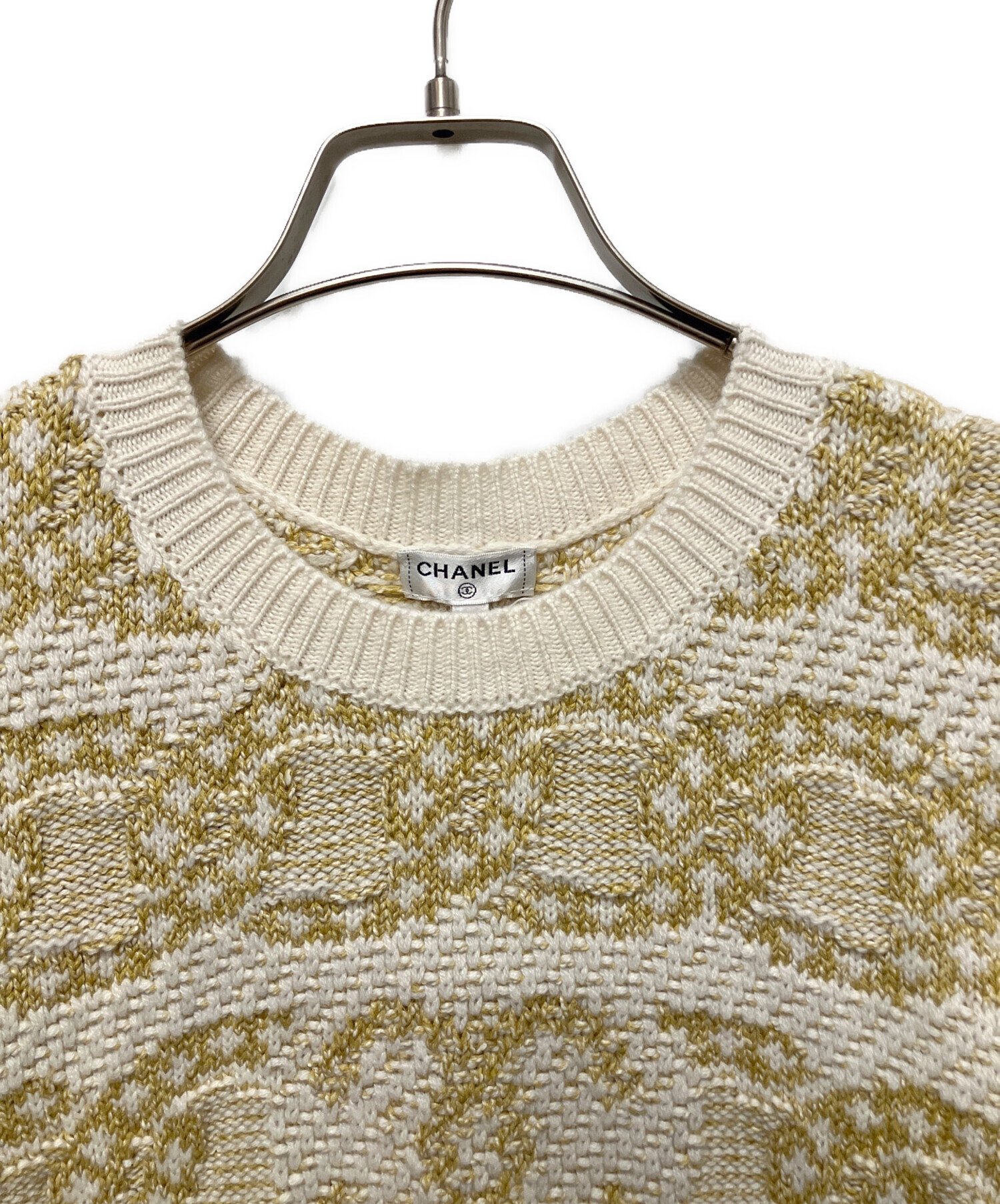 中古・古着通販】CHANEL (シャネル) ココマークニット P63133K 48865
