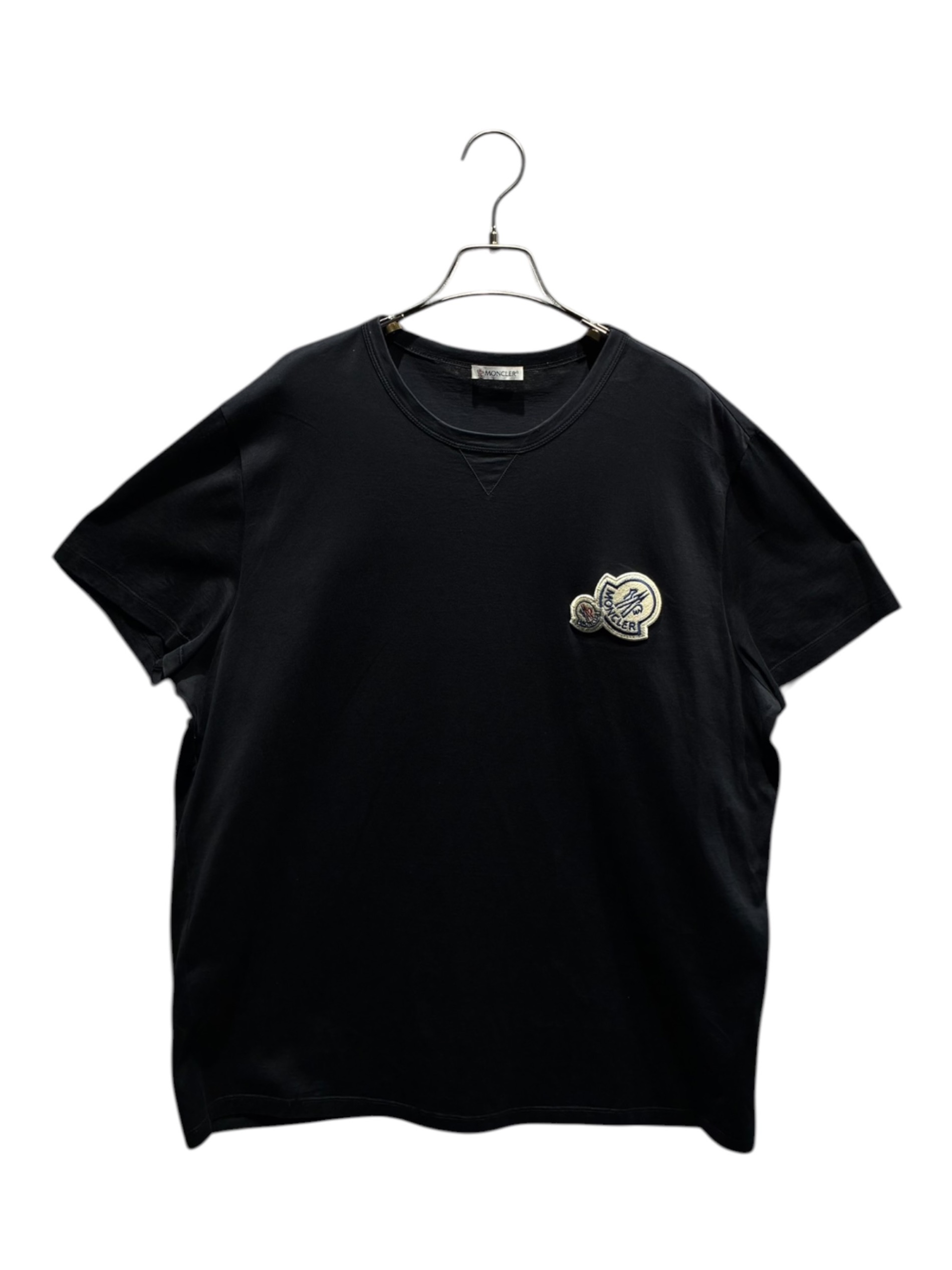 中古・古着通販】MONCLER (モンクレール) ロゴワッペンTシャツ