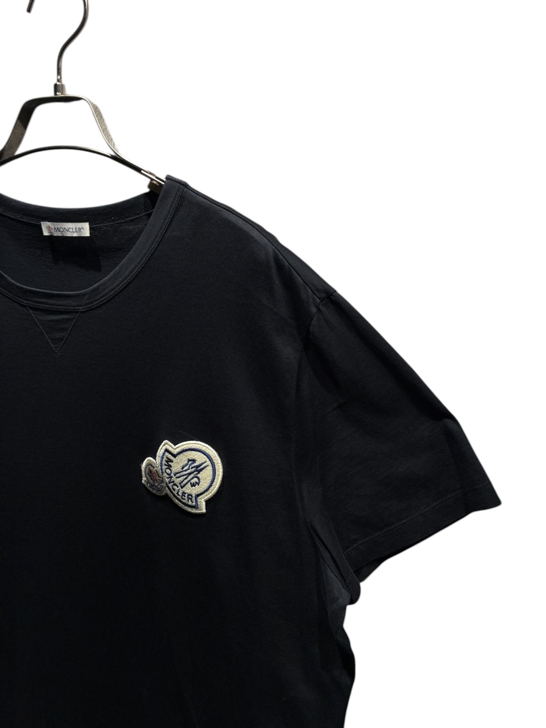 中古・古着通販】MONCLER (モンクレール) ロゴワッペンTシャツ